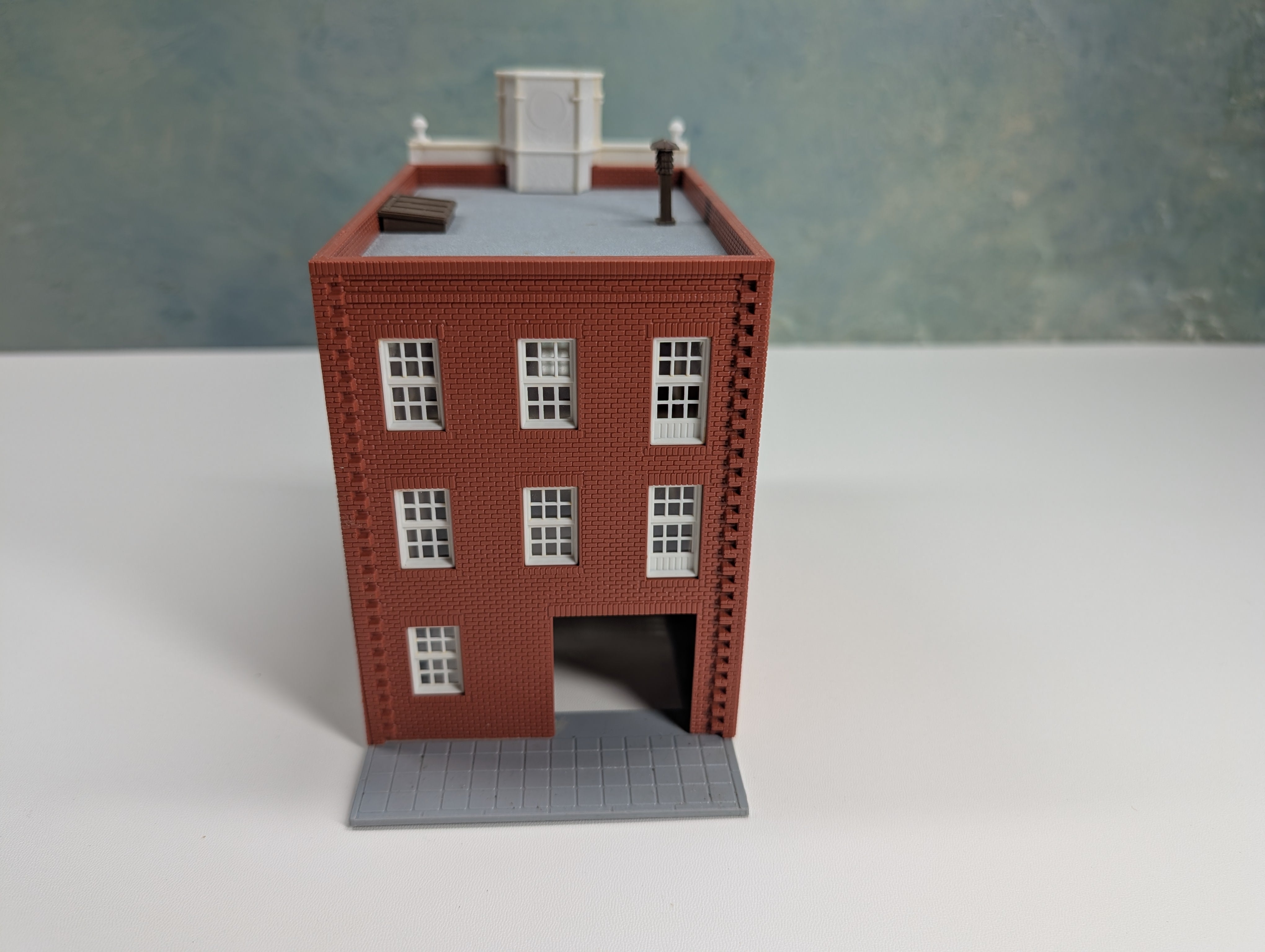 USED HO Scale Herald Star, Brick Building
