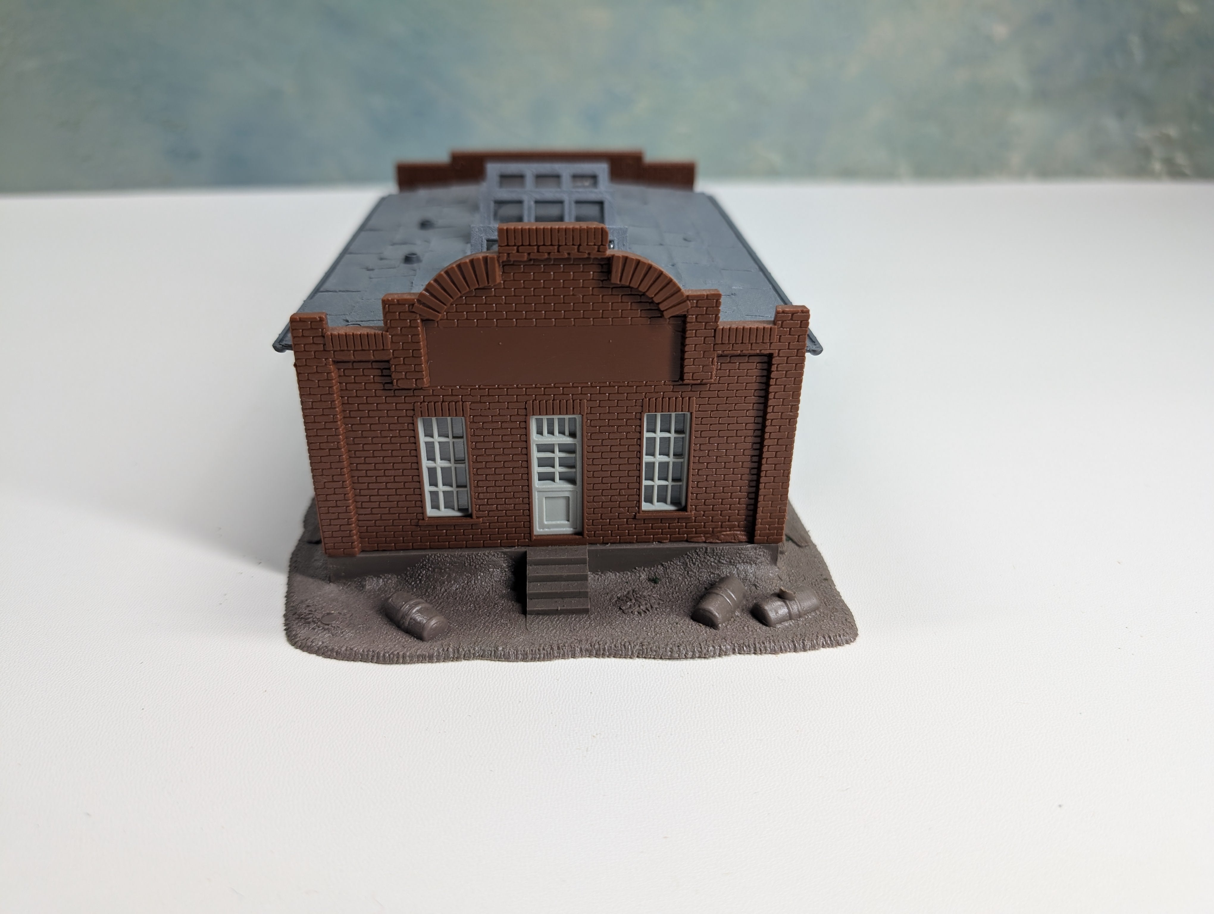 USED HO Scale Brick Warehouse