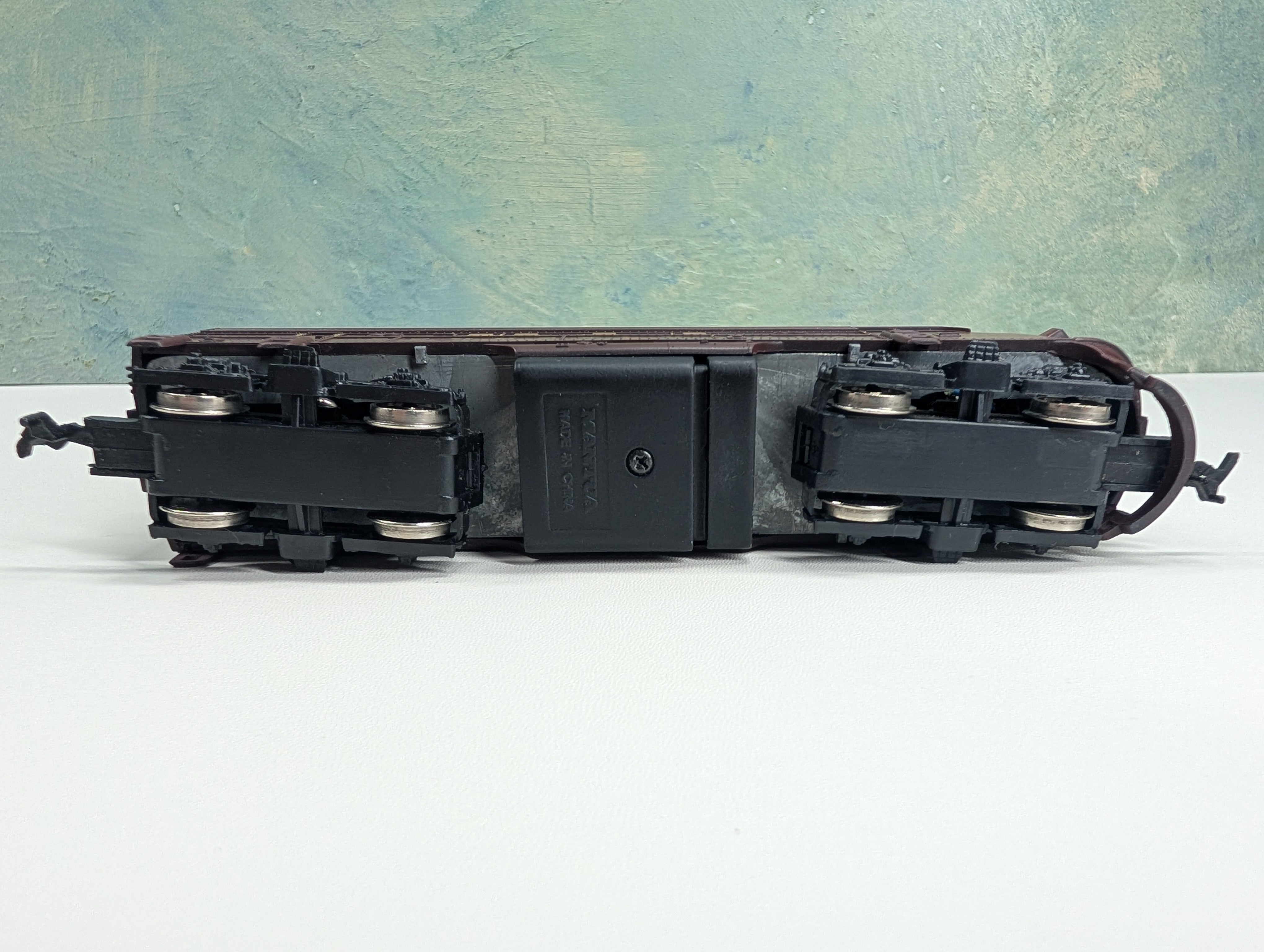 USED Mantua HO Scale F7 Diesel Locomotive A Unit Pennsylvania #5861 Runs Great DC