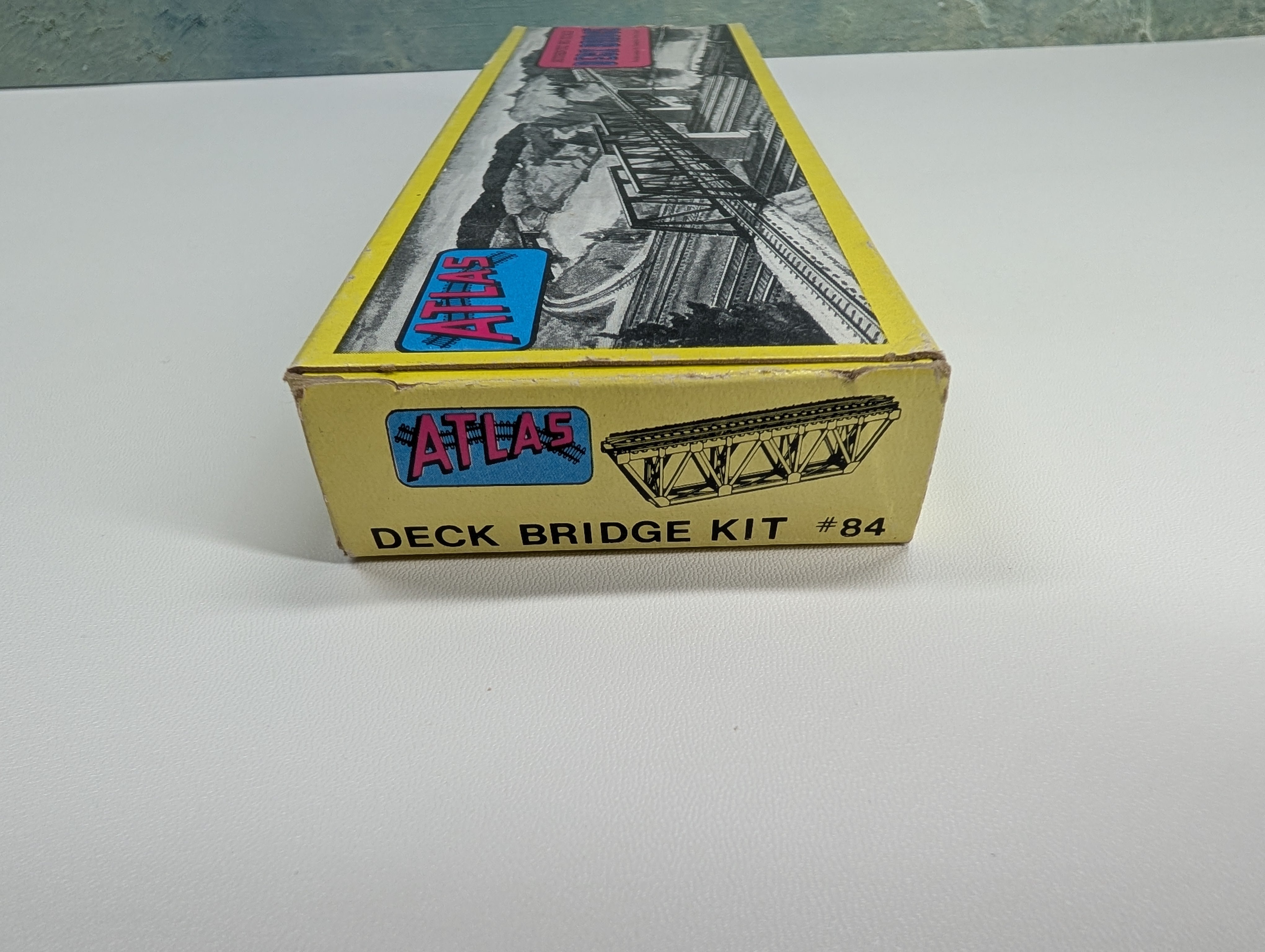 Atlas 84 HO Scale Deck Bridge Kit with Brass Track