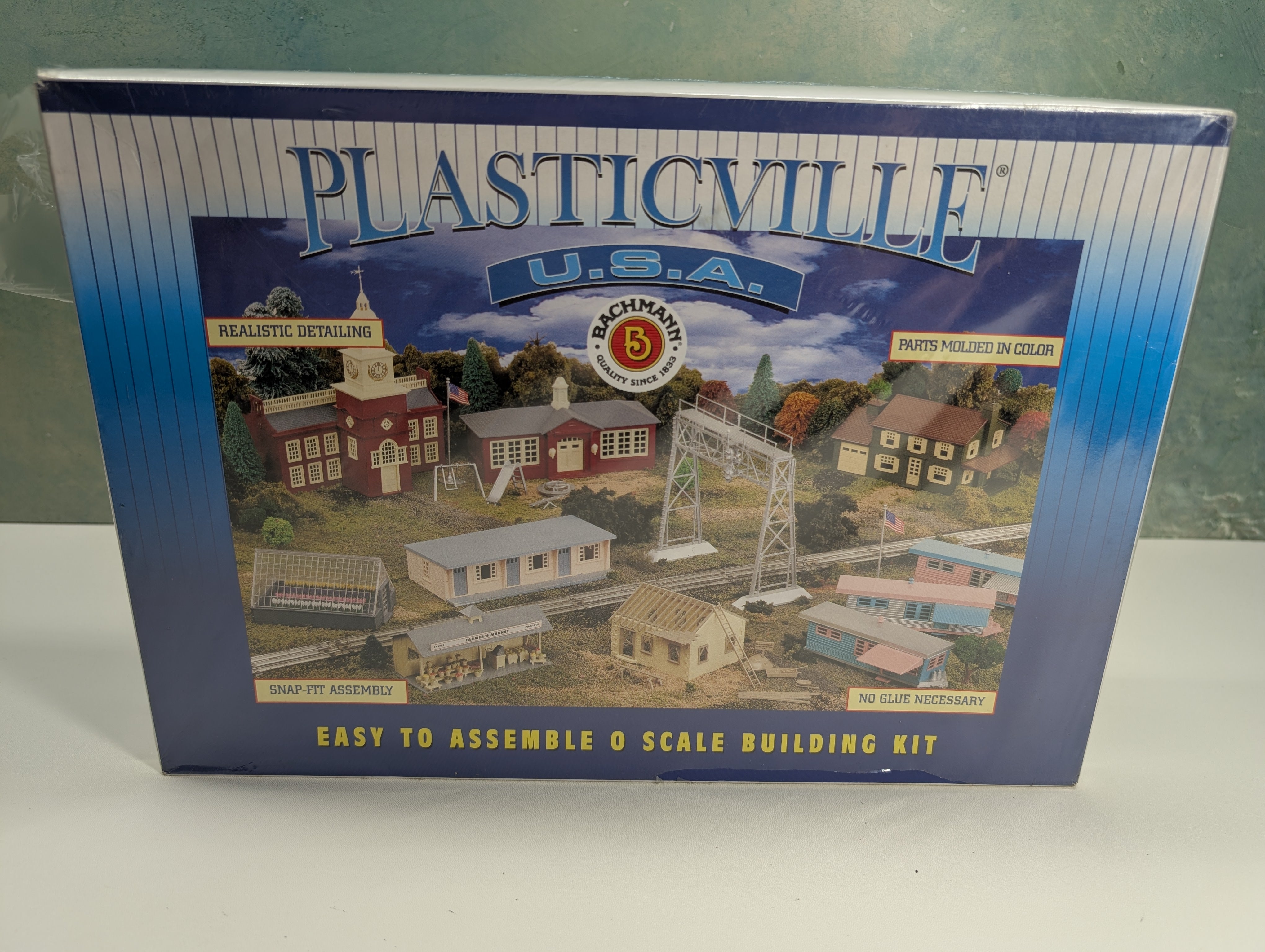Bachmann Plasticville 45615 O Green House w/ Flowers KIT