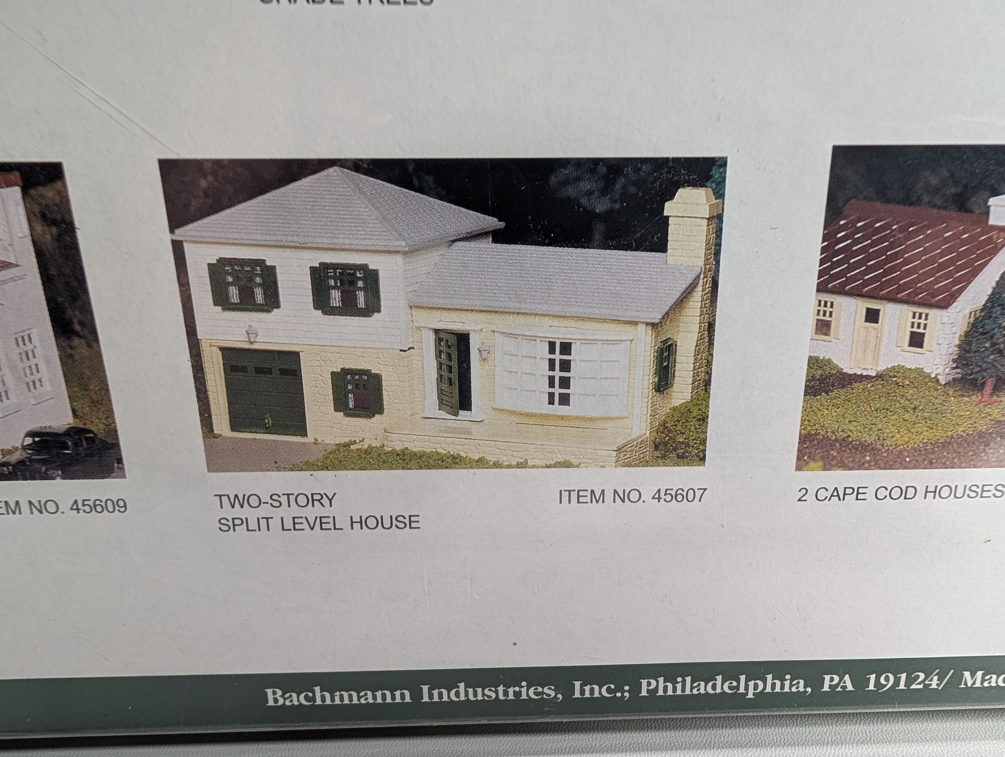 Bachmann Plasticville 45607 O Split Level House KIT