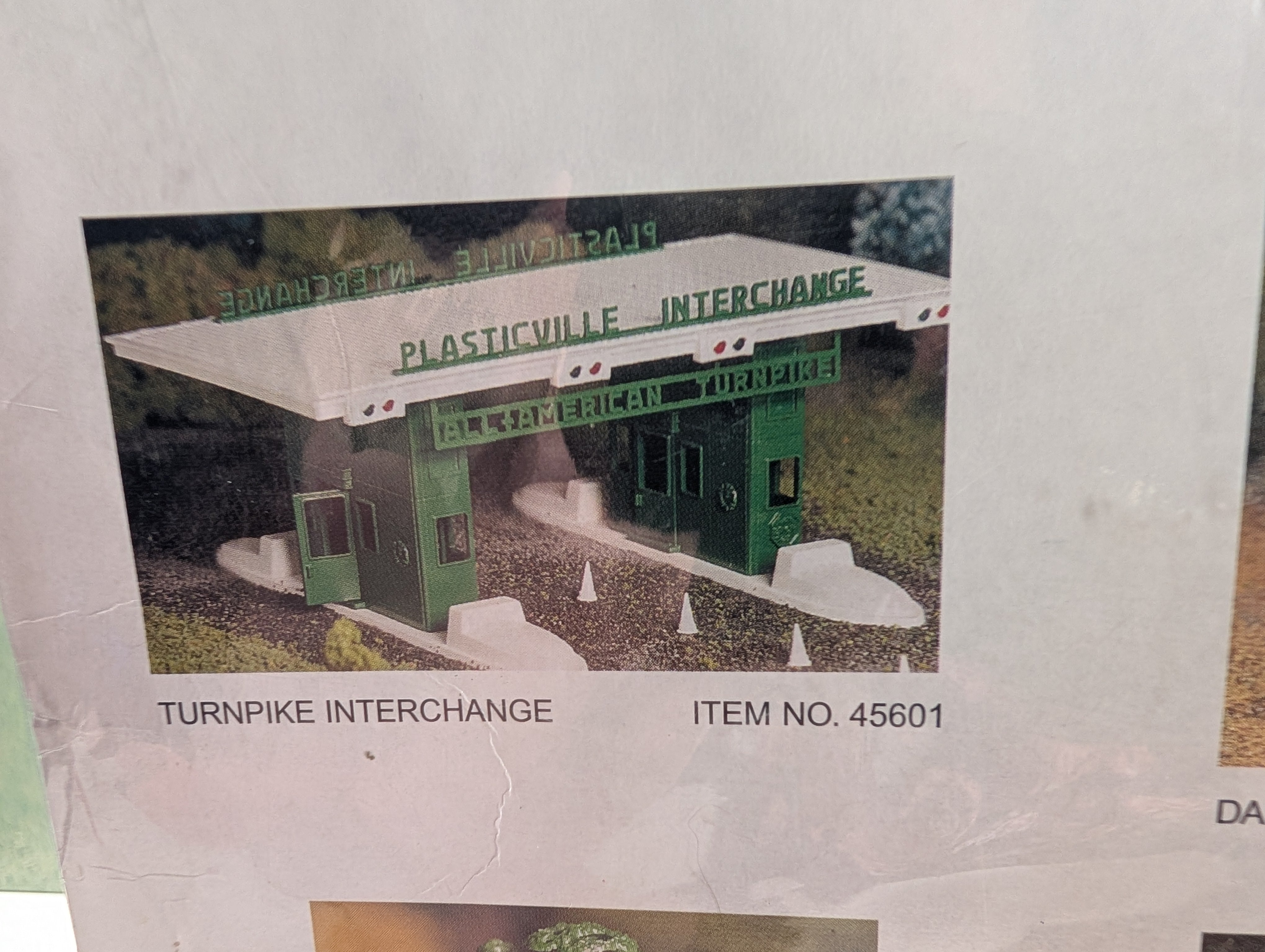 Bachmann Plasticville 45601 O Turnpike Interchange KIT