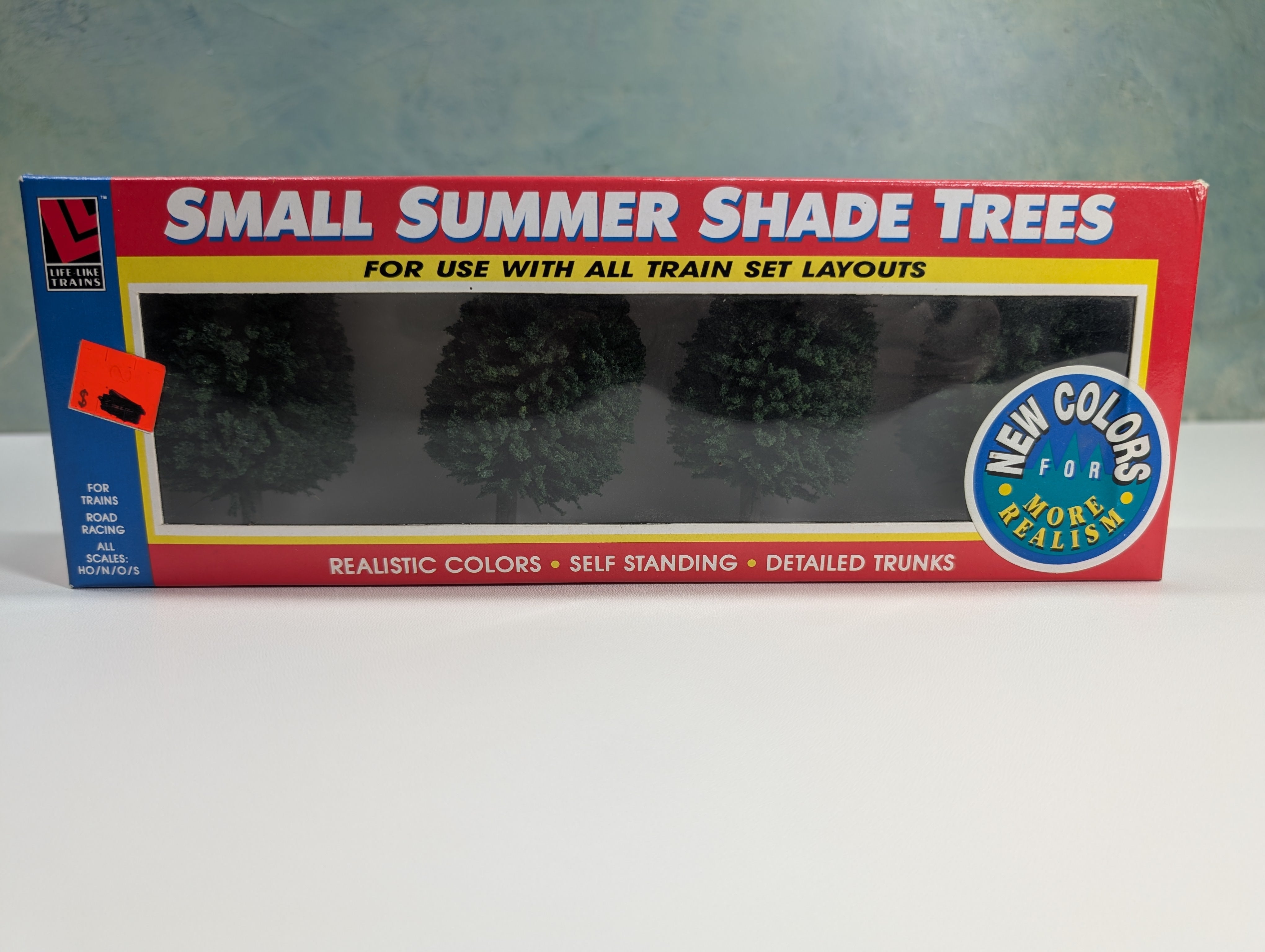 Life-Like 1910 Multi Scale Small Summer Shade Trees (4 pcs)