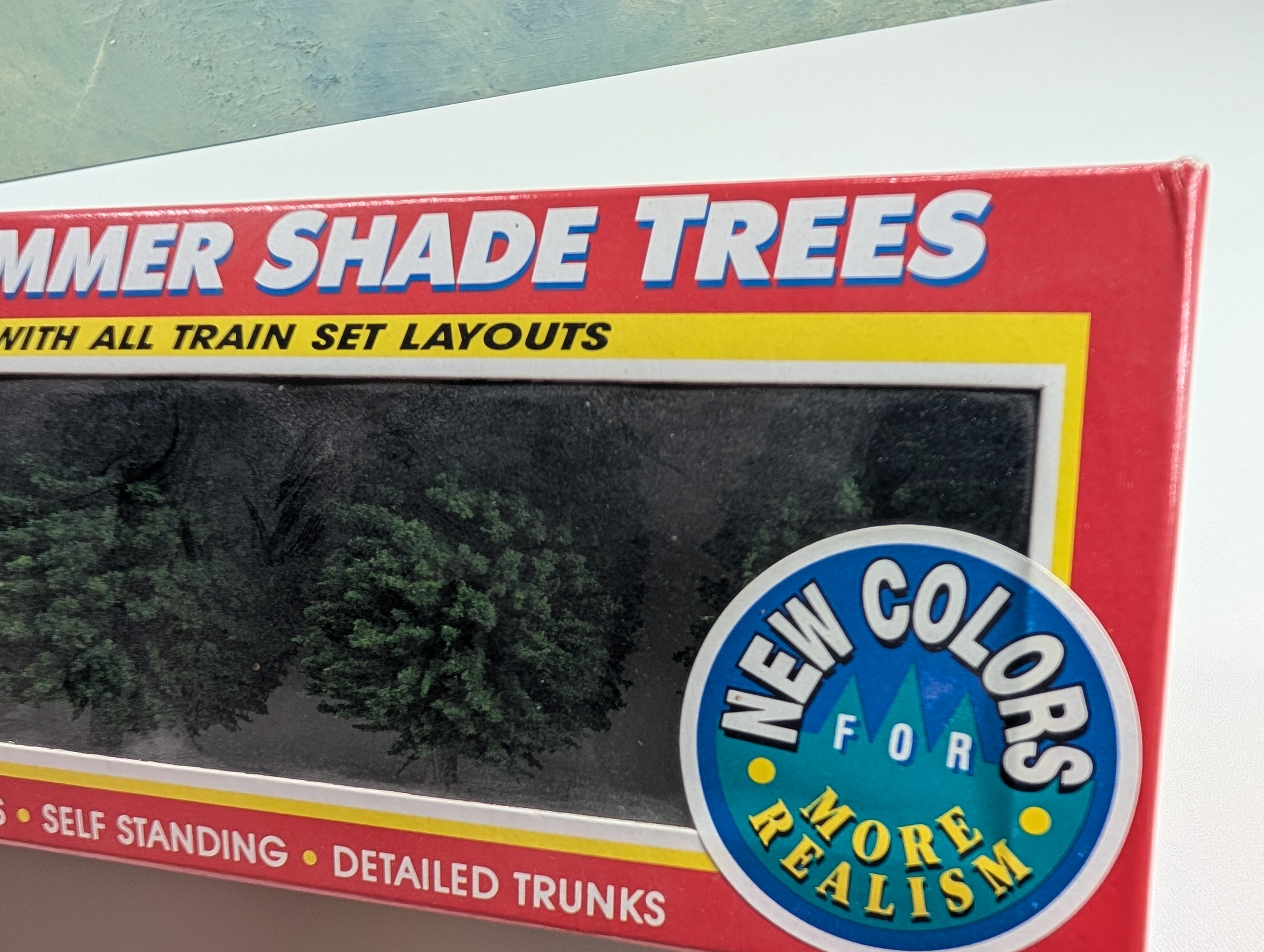 Life-Like 1910 Multi Scale Small Summer Shade Trees (4 pcs)