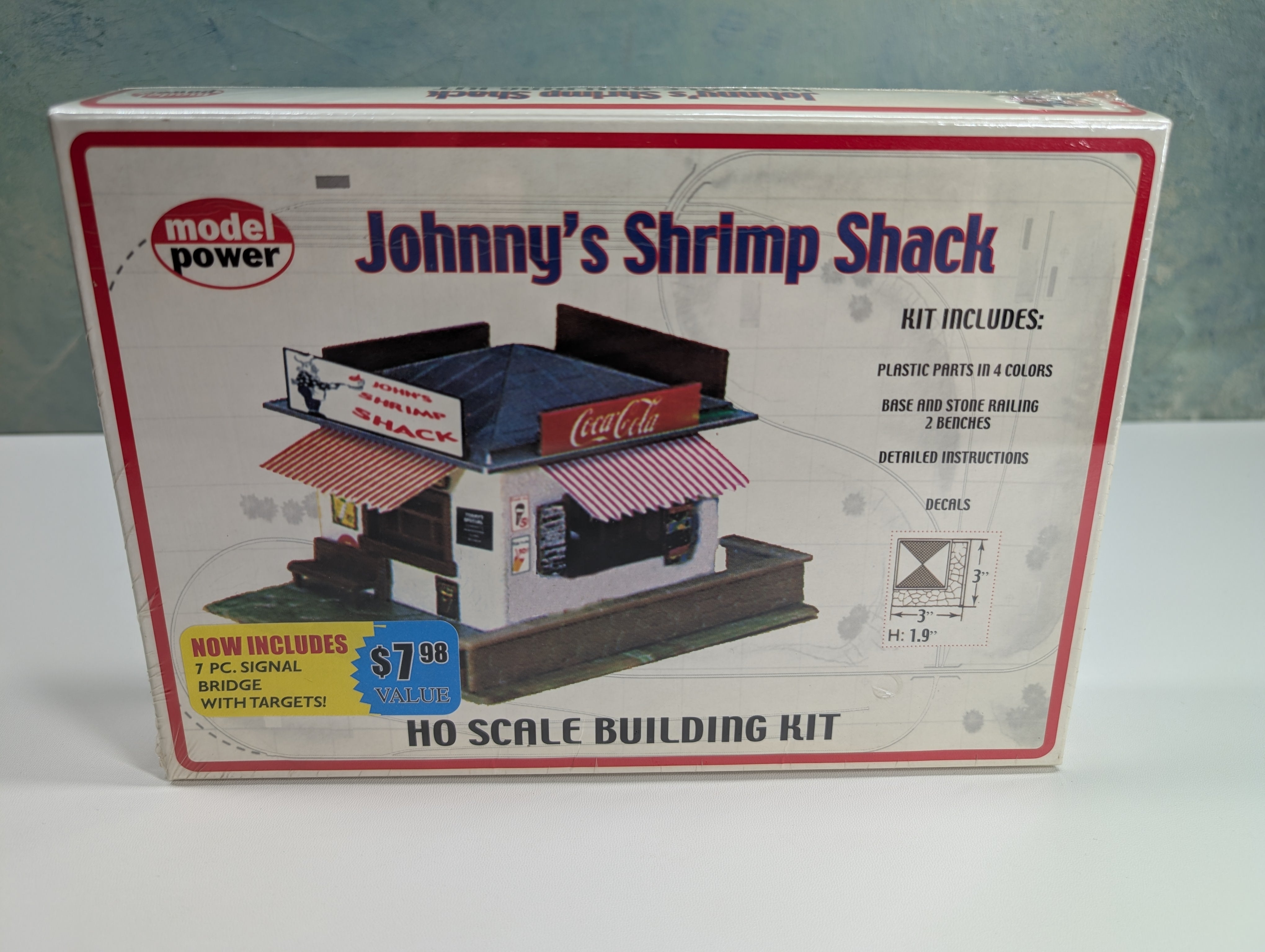 Model Power 401 HO Scale Johnny's Shrimp Shack (Sealed) KIT