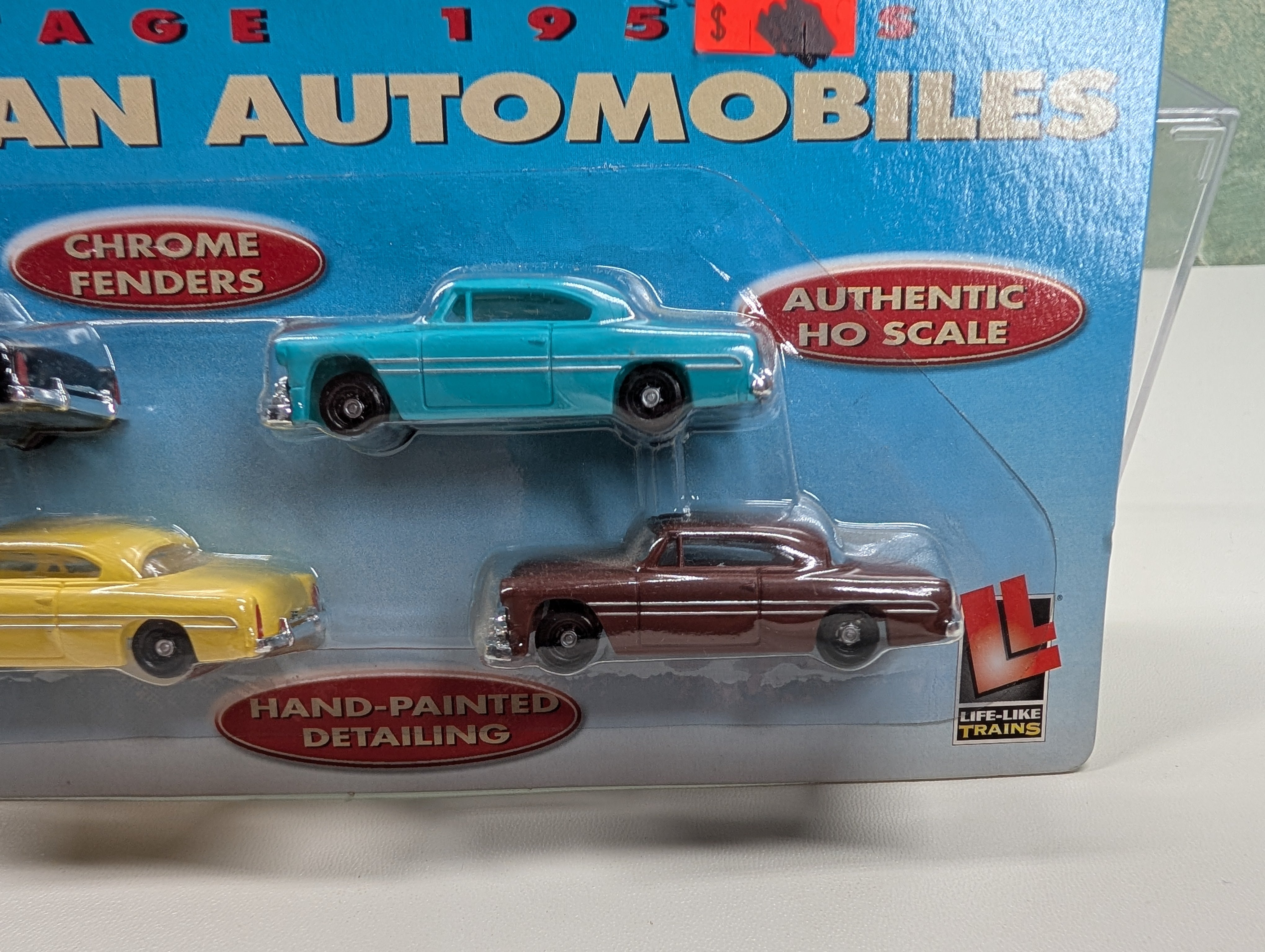 Life-Like 1623 HO Scale 1950s American Automobiles