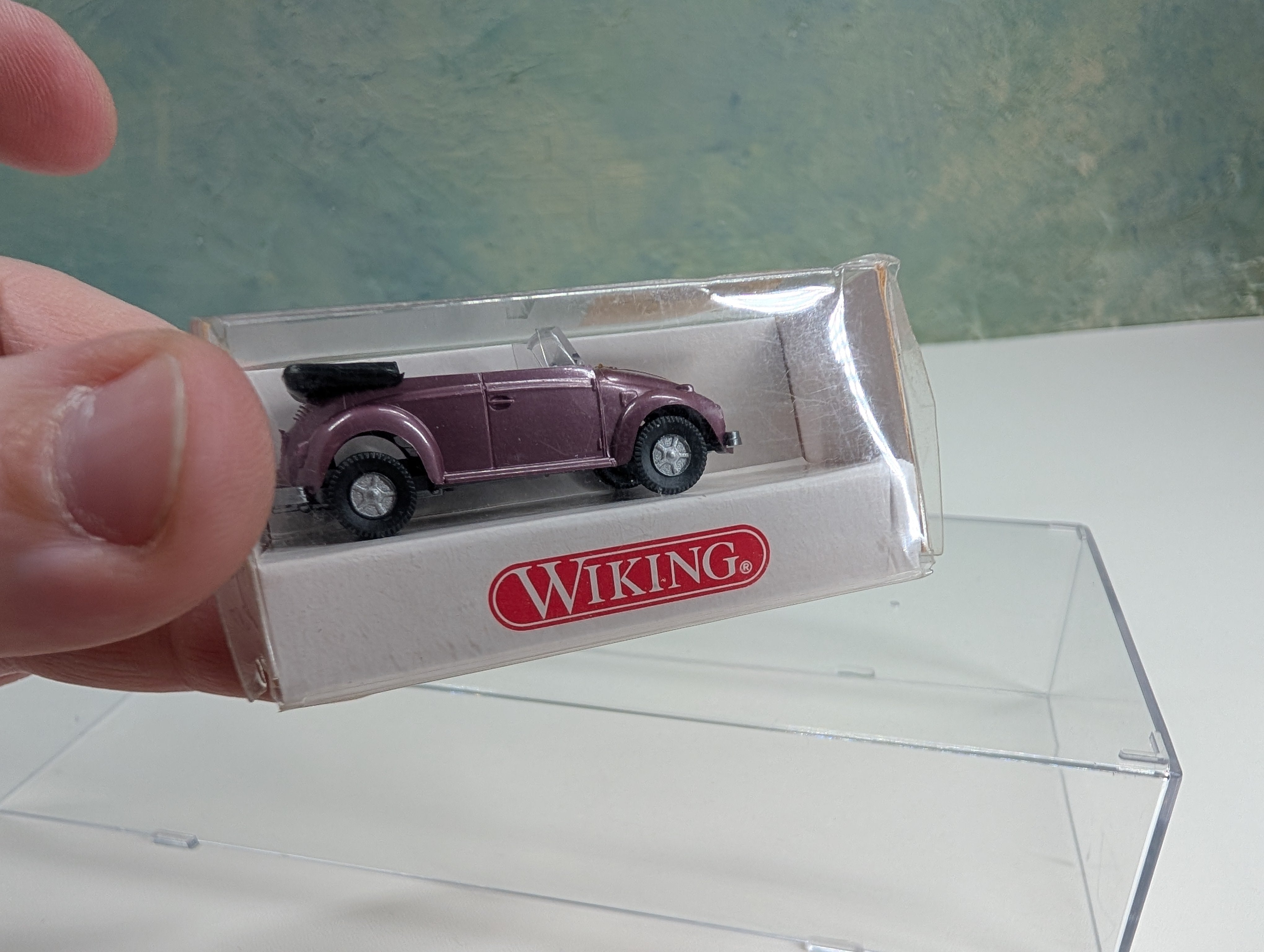 Wiking 330113 HO Scale Purple VW Cabriolet