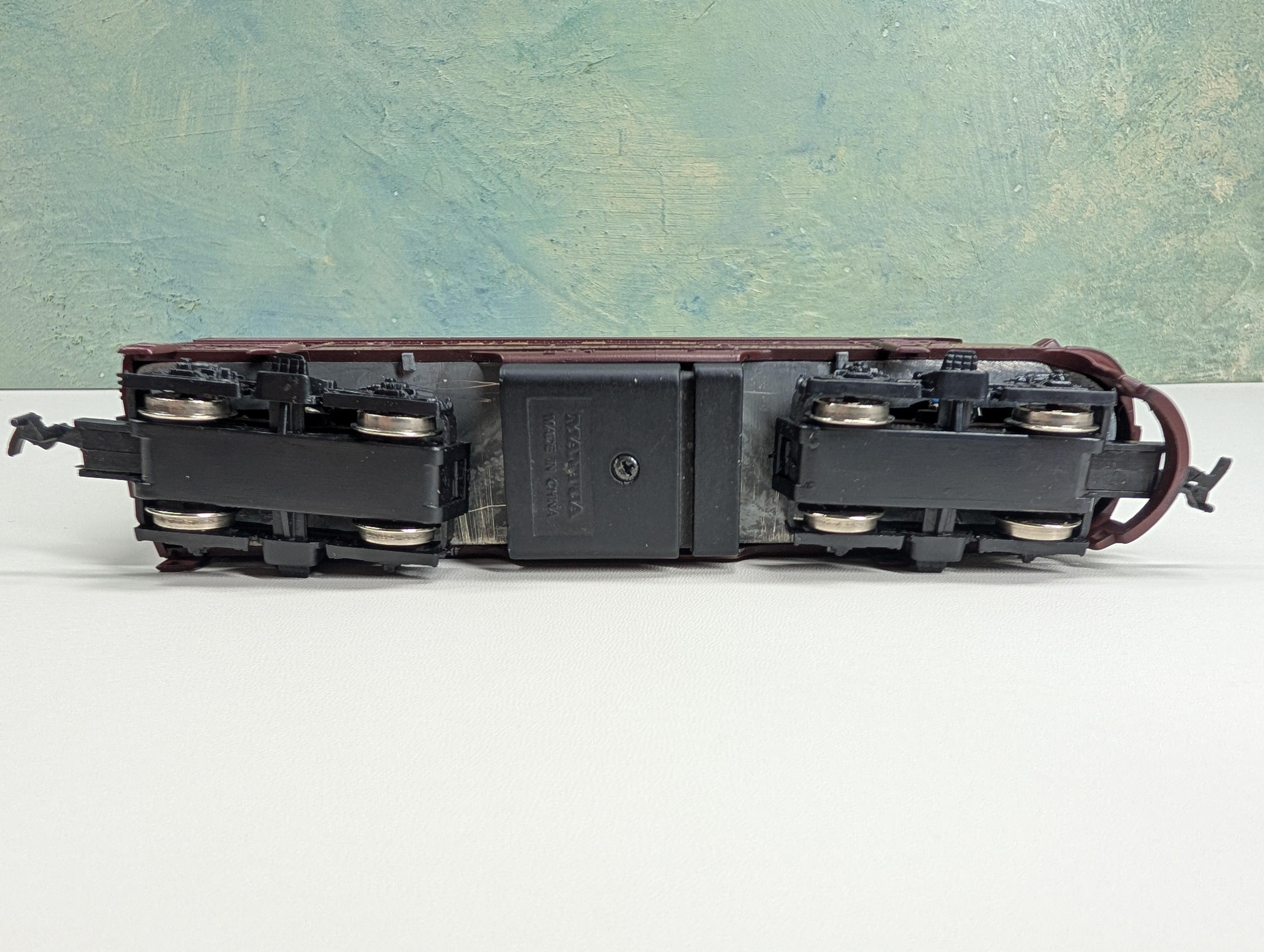 USED Mantua HO Scale F7A Diesel Locomotive Pennsylvania #5860 Runs Great DC