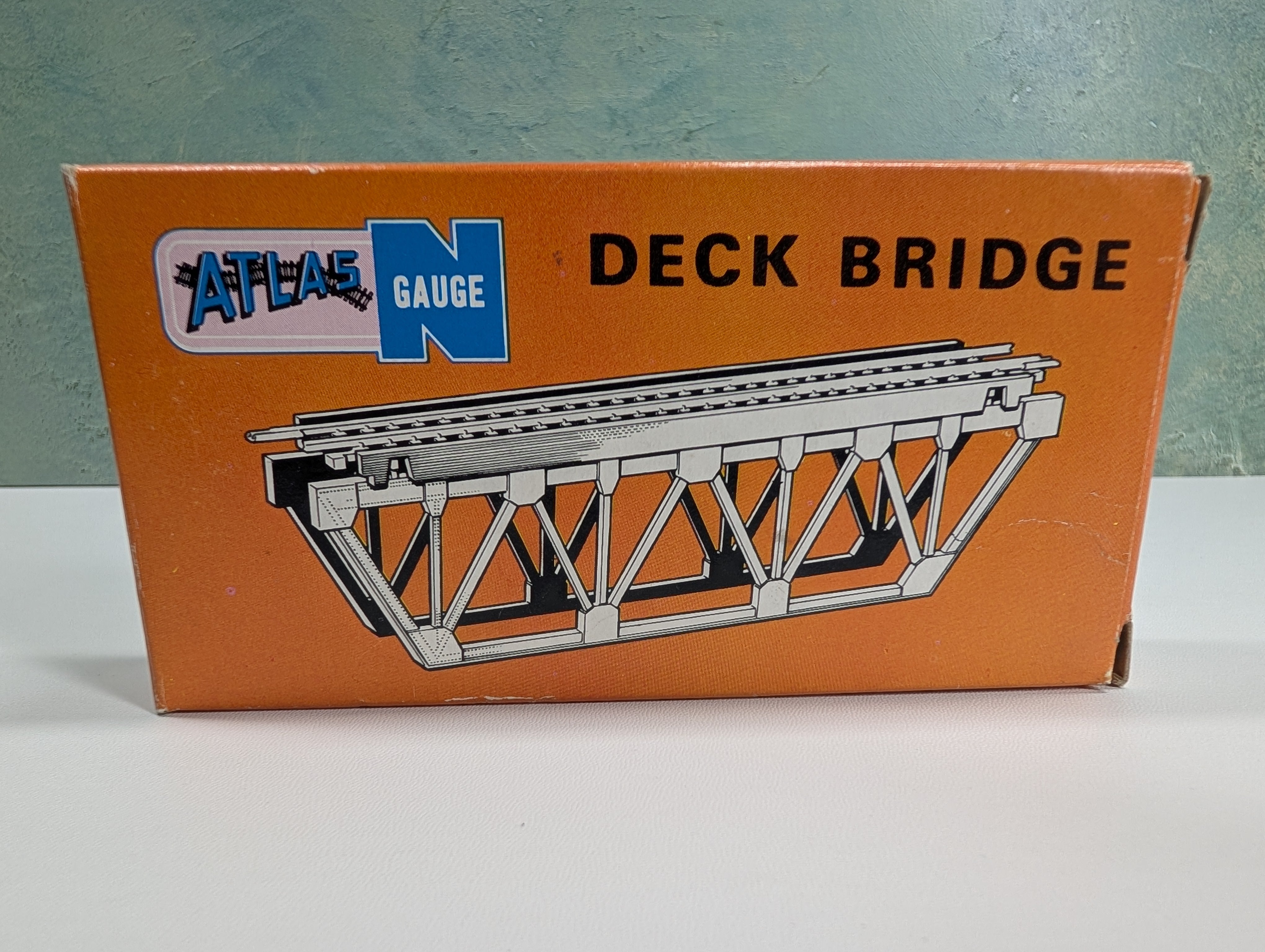 Atlas 2547 N Scale Deck Bridge, Nickel Silver