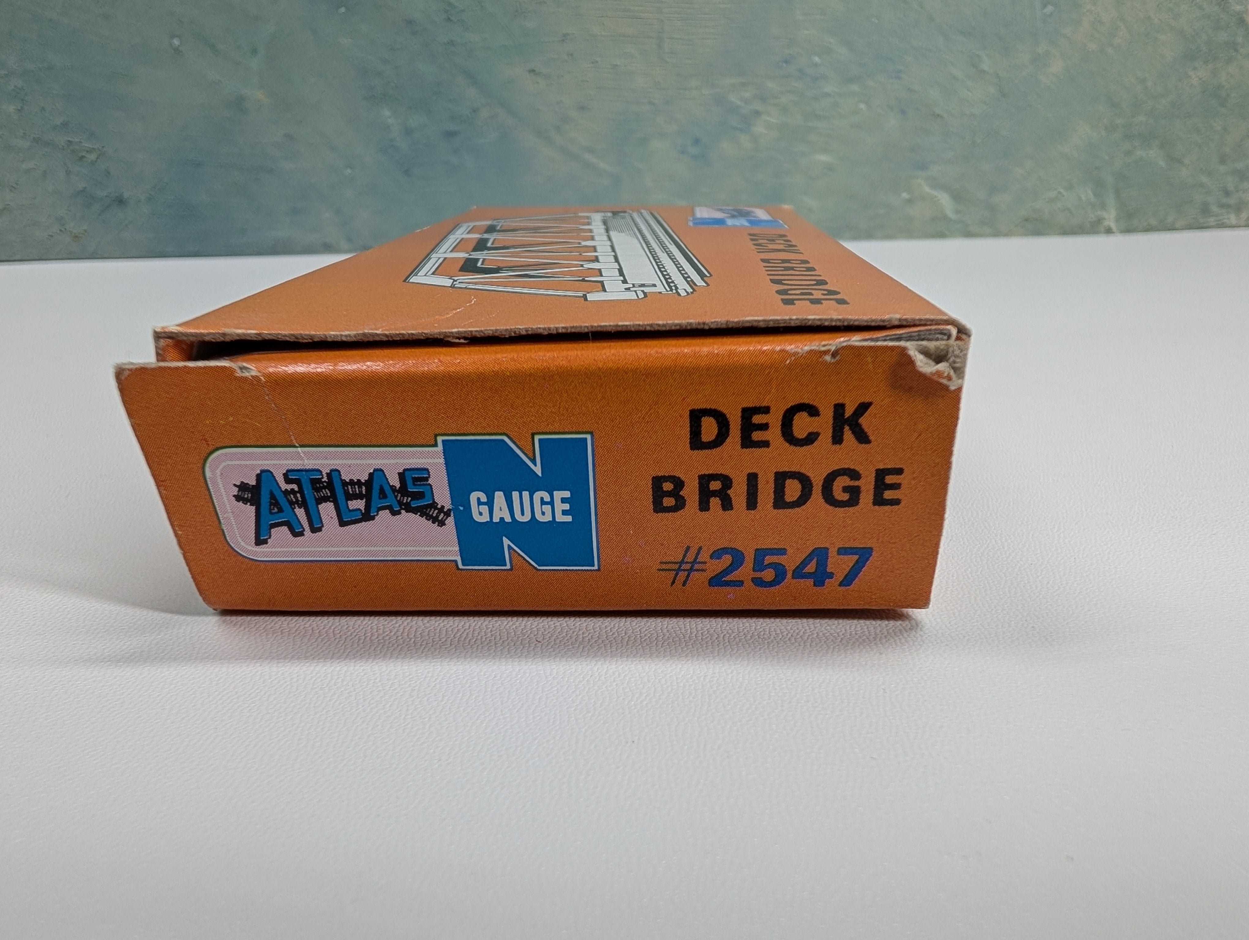 Atlas 2547 N Scale Deck Bridge, Nickel Silver
