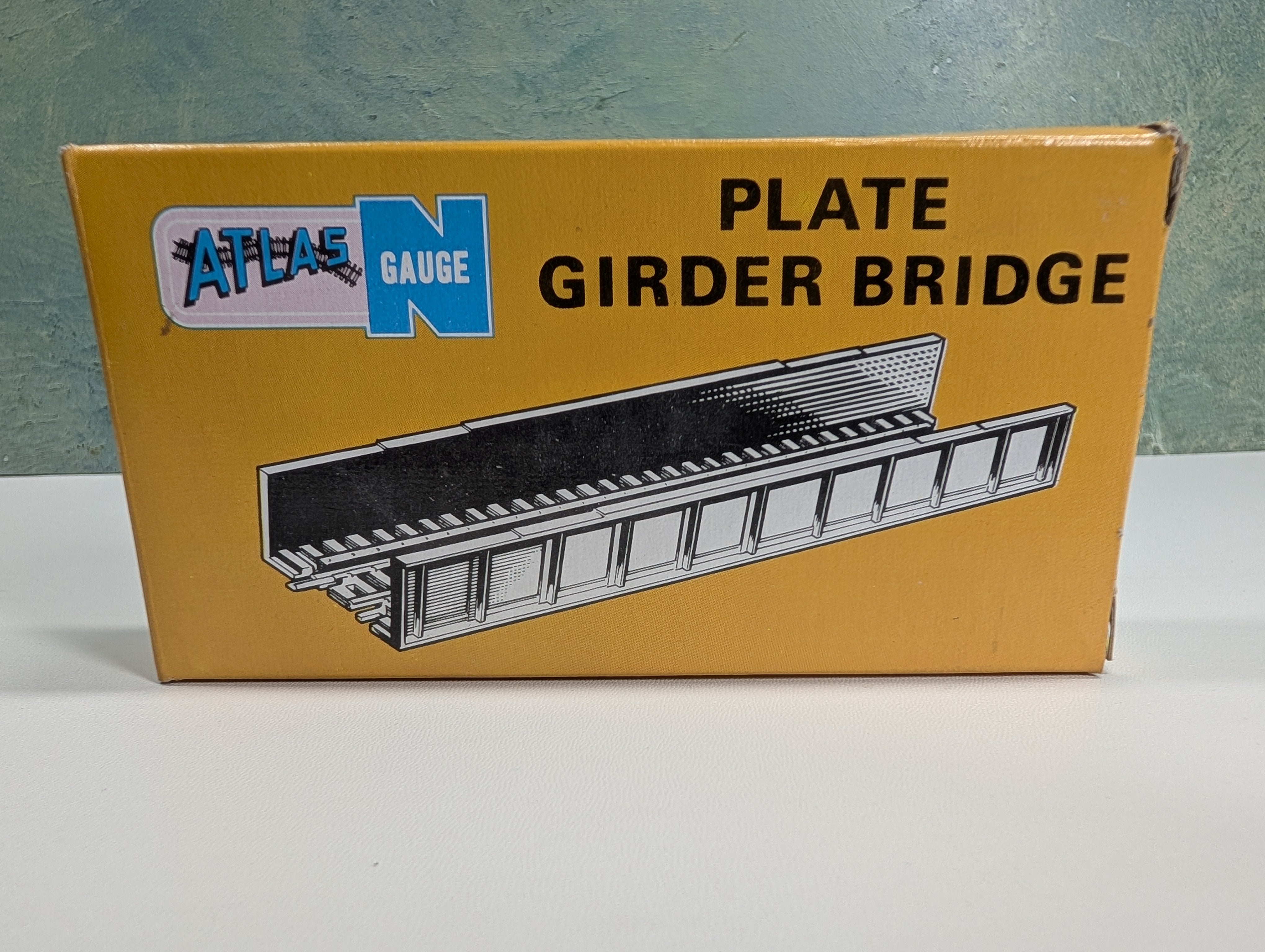 Atlas 2548 N Scale Plate Girder Bridge, Nickel Silver