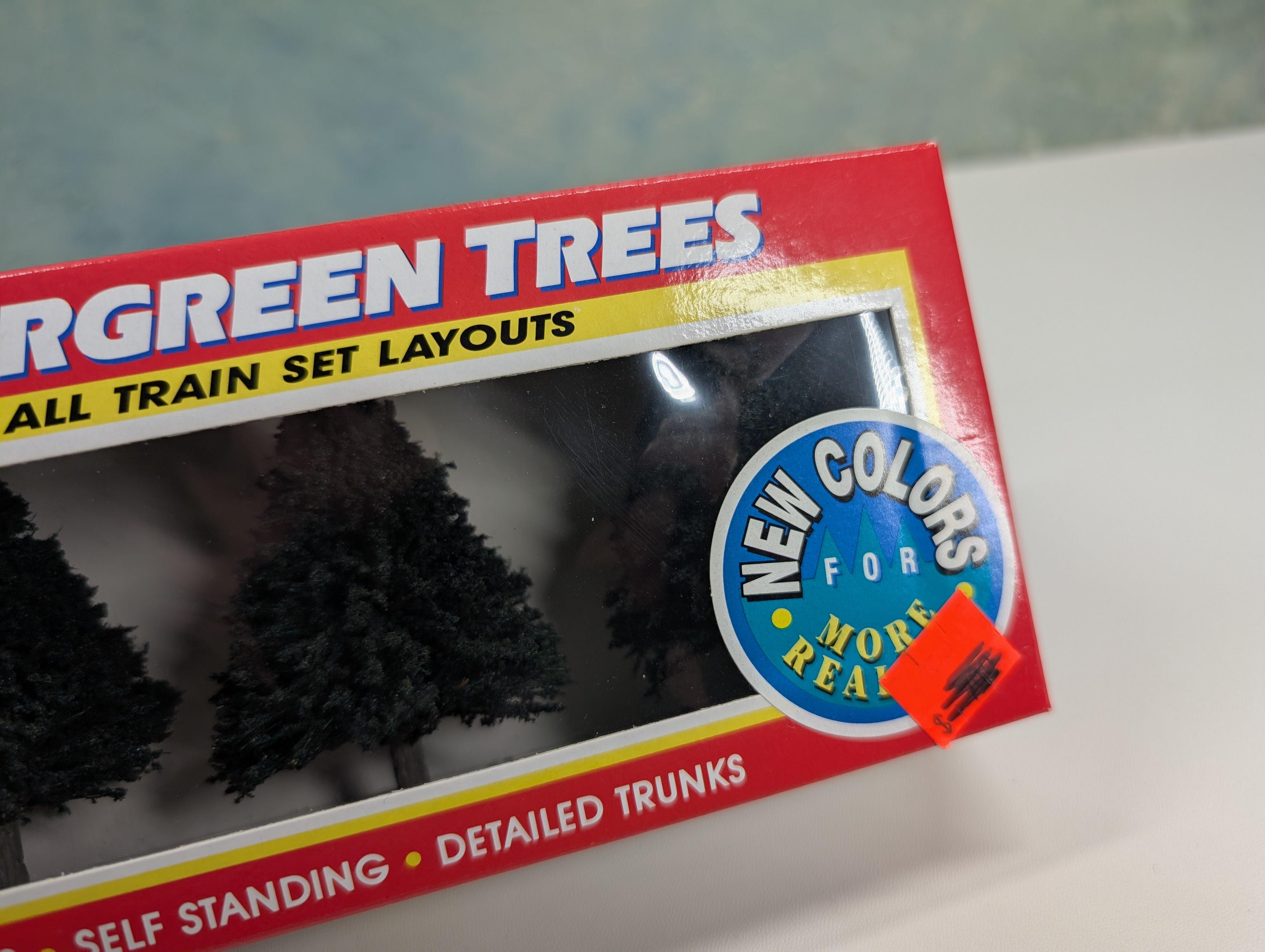 Life-Like 1907 MULTI Scale Small Evergreen Trees (4 pcs)