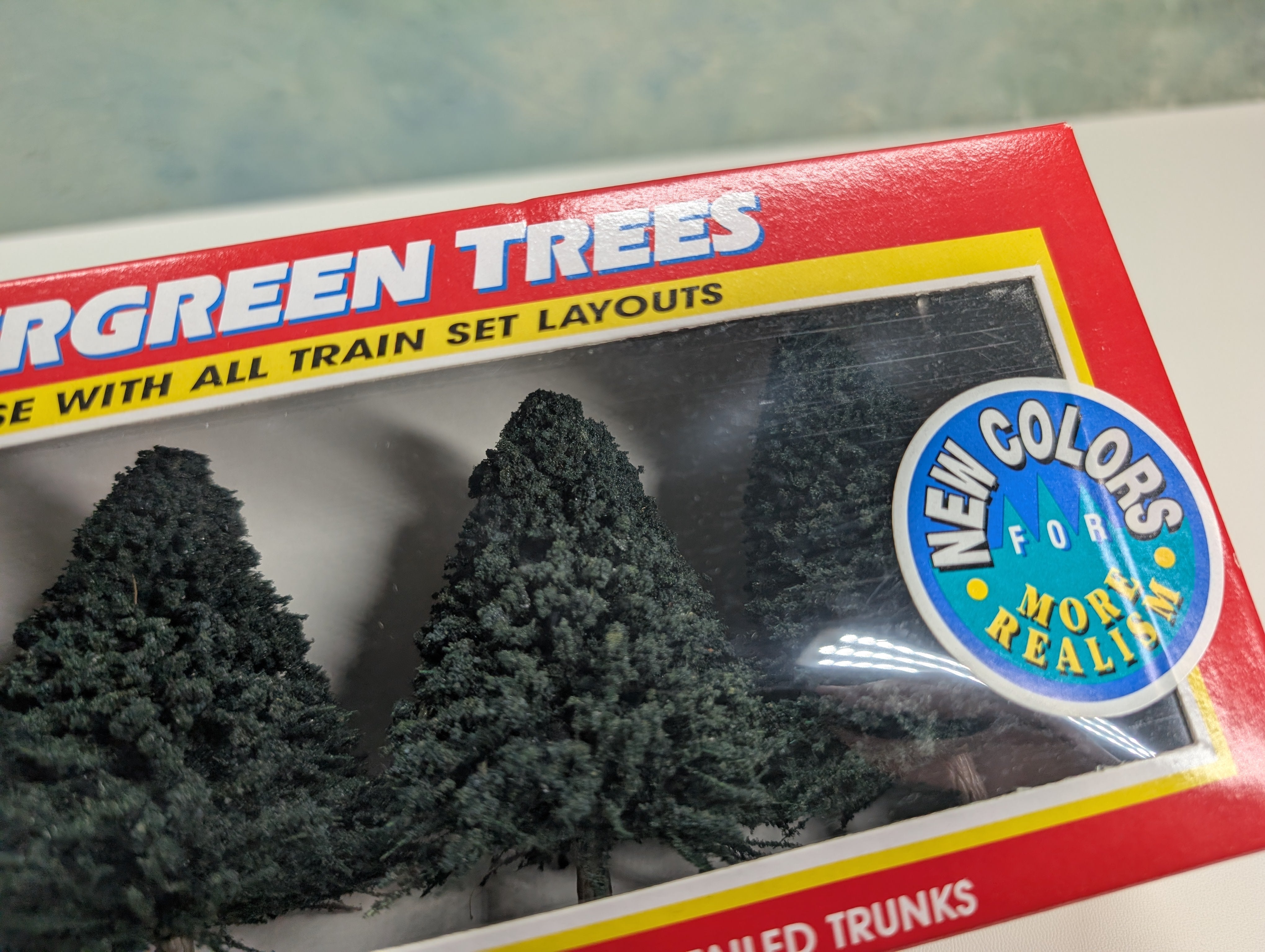 Life-Like 1923 MULTI Scale Evergreen Trees (4 pcs)