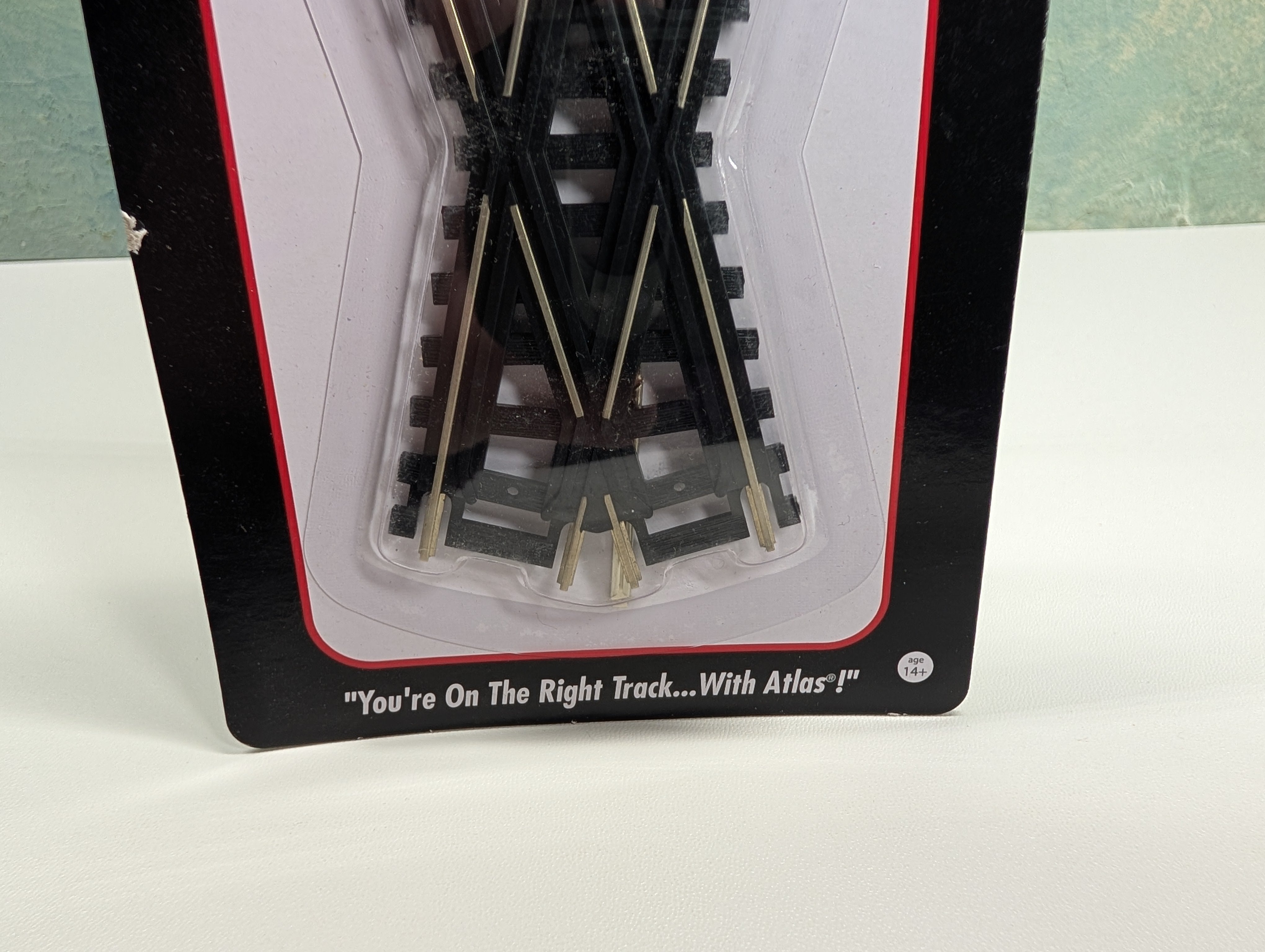 Atlas 173 HO Scale 30 Degree Crossing, Code 100 Custom-Line
