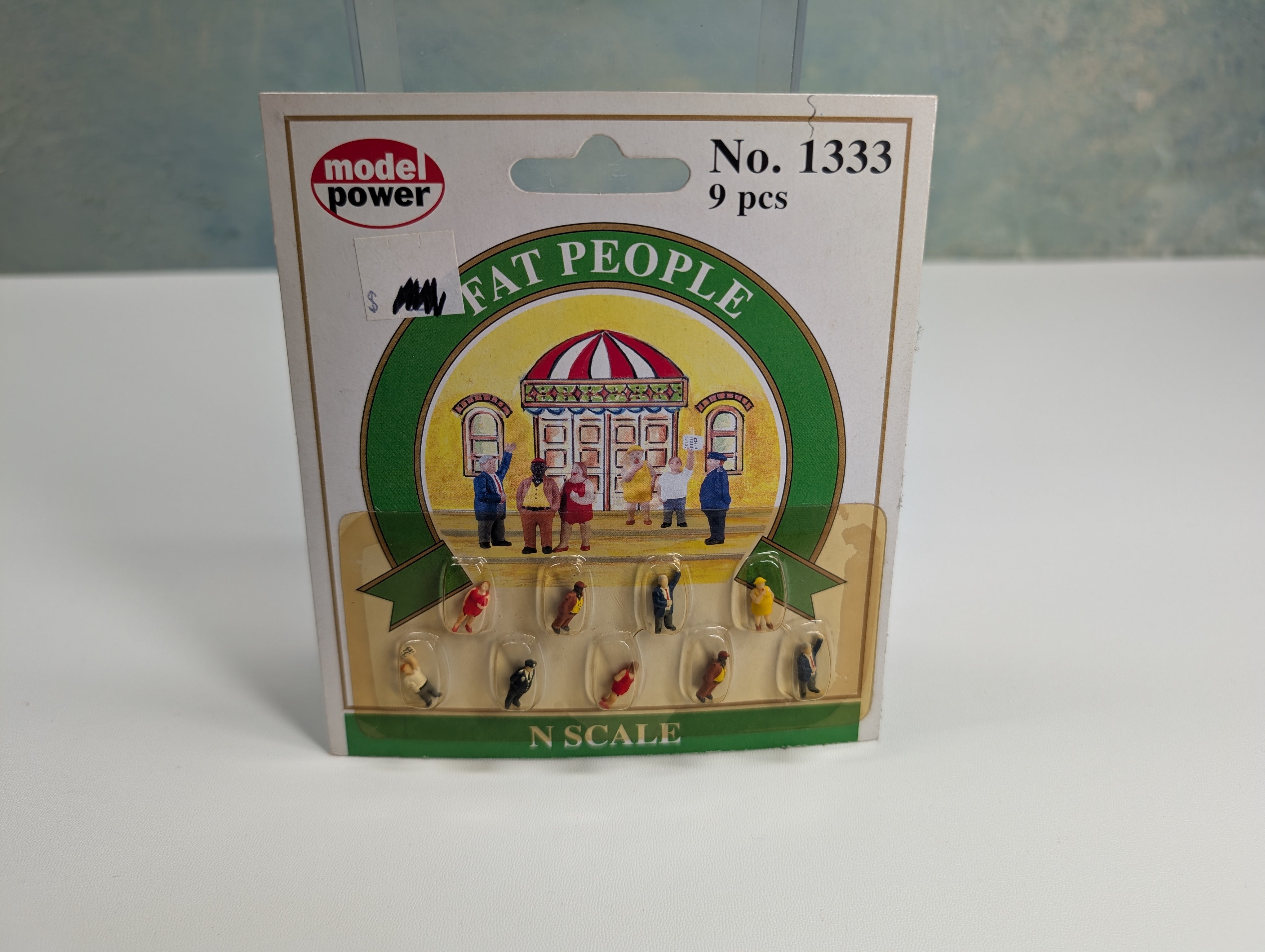 Model Power 1333 N Scale Fat People (9 pcs)