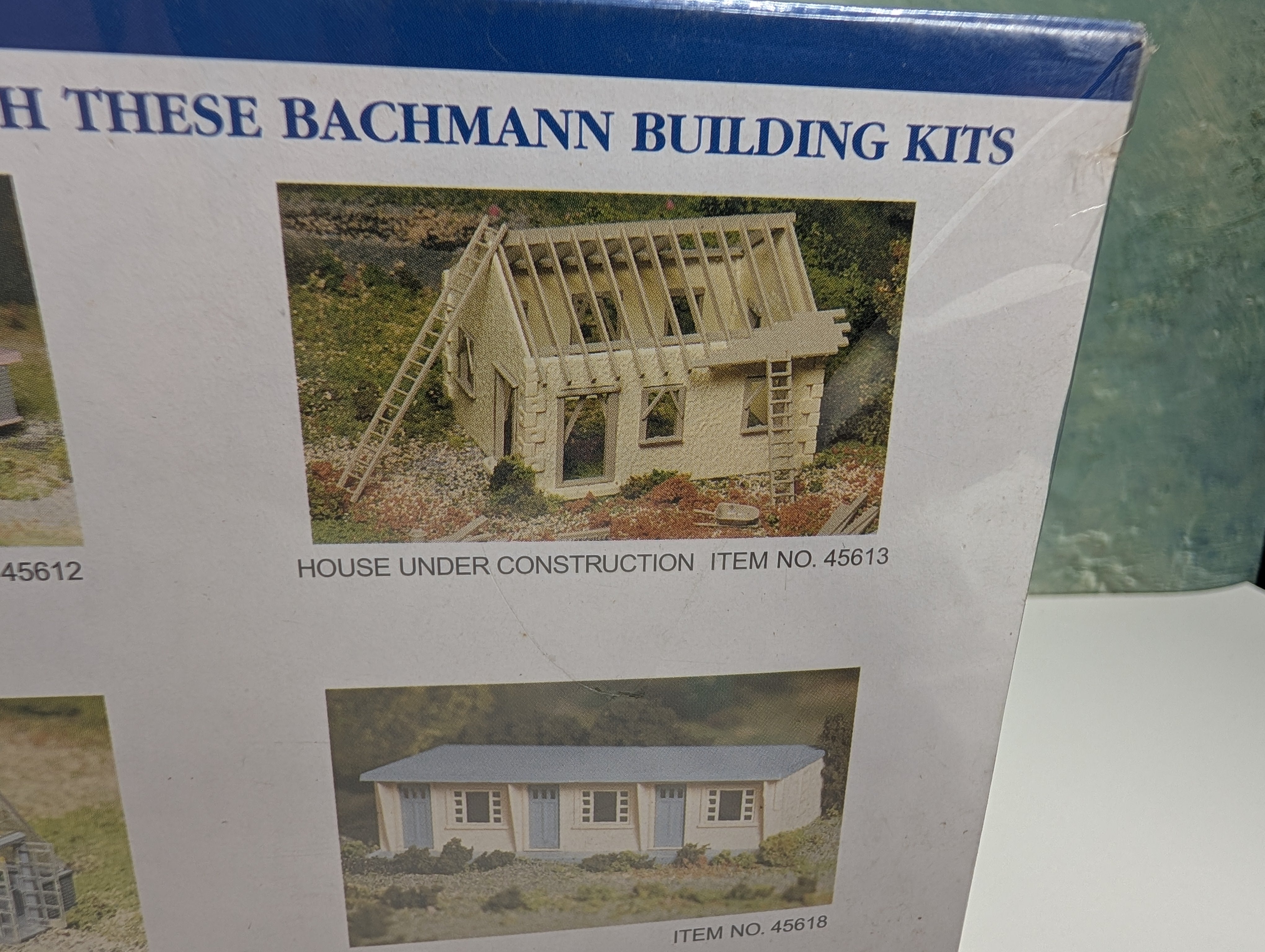 Bachmann Plasticville 45613 O House Under Construction (Sealed) KIT