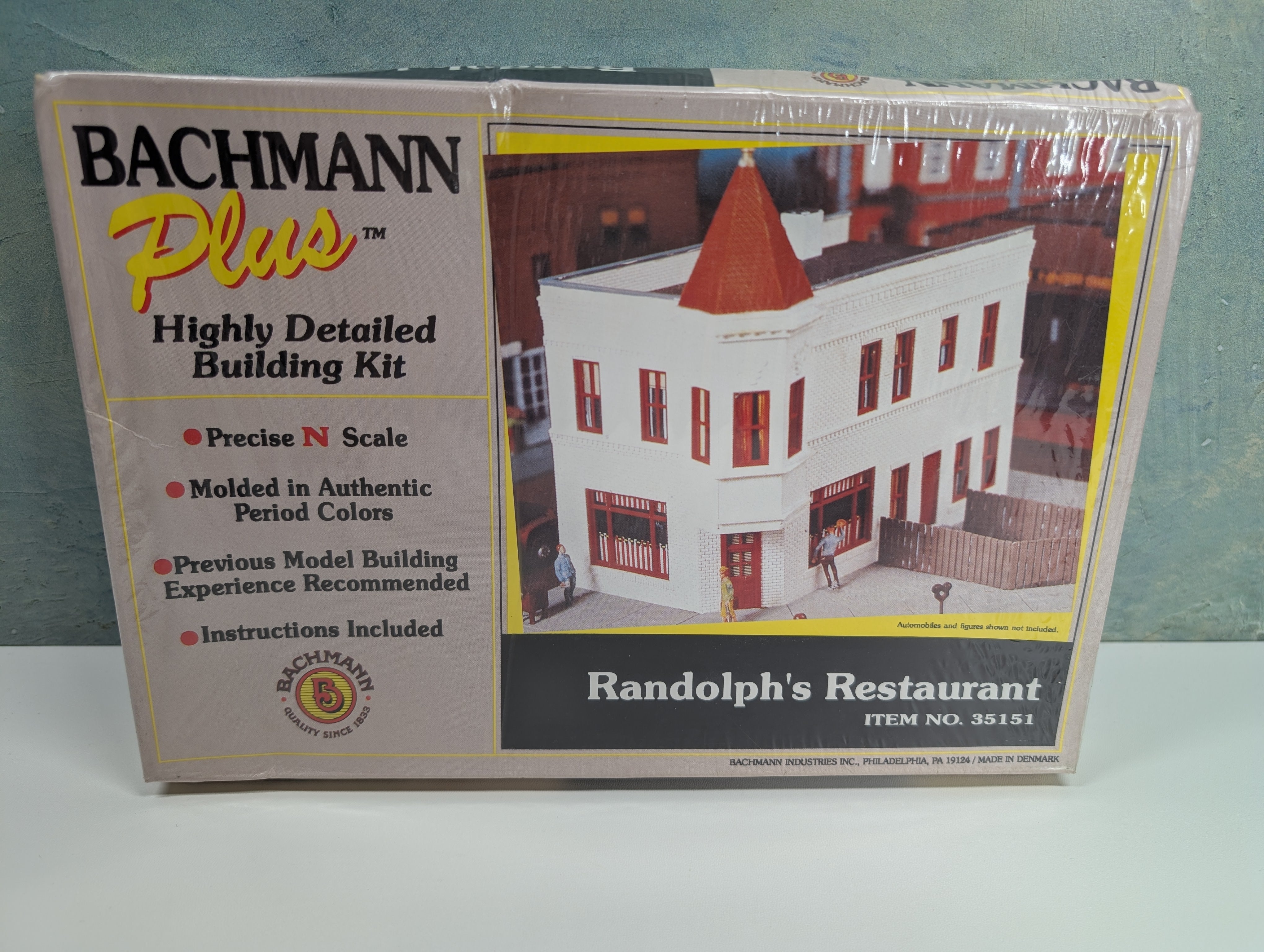 Bachmann 35151 N Scale Randolph's Restaurant (Sealed) Bachmann Plus KIT