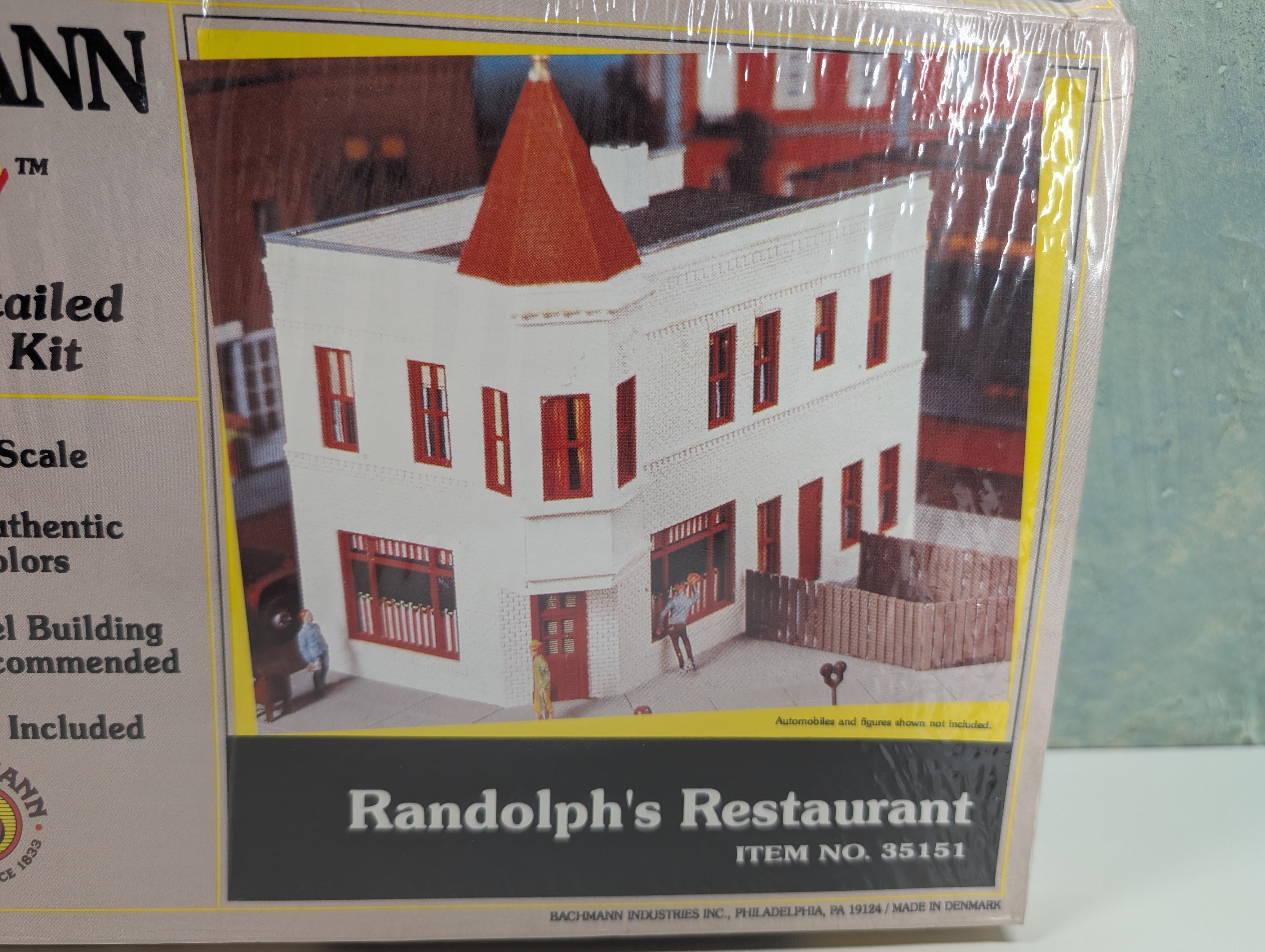Bachmann 35151 N Scale Randolph's Restaurant (Sealed) Bachmann Plus KIT