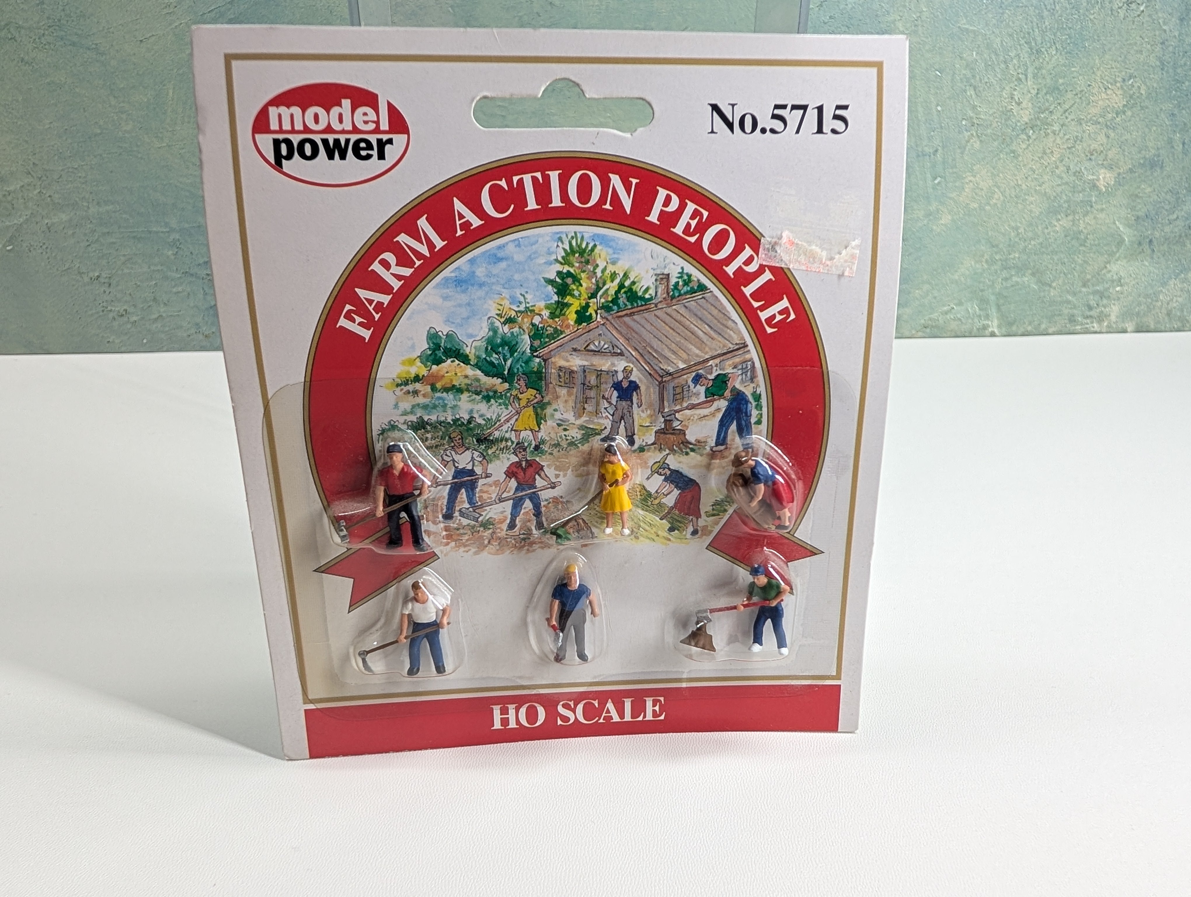 Model Power 5715 HO Scale Farm Action People (6 pcs)