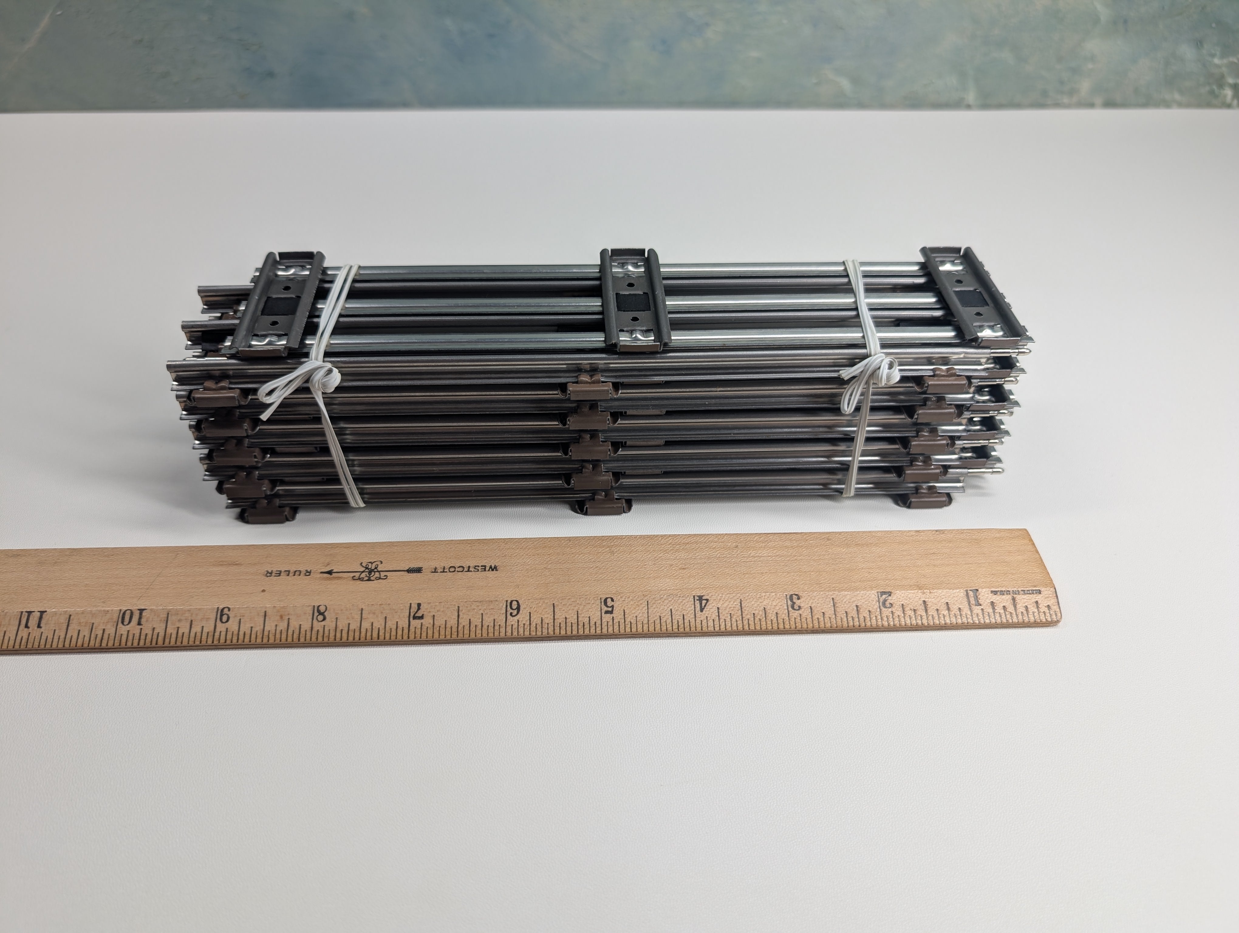 K-Line #K-0232 O O-27 Regular Straight Track (10 pcs)