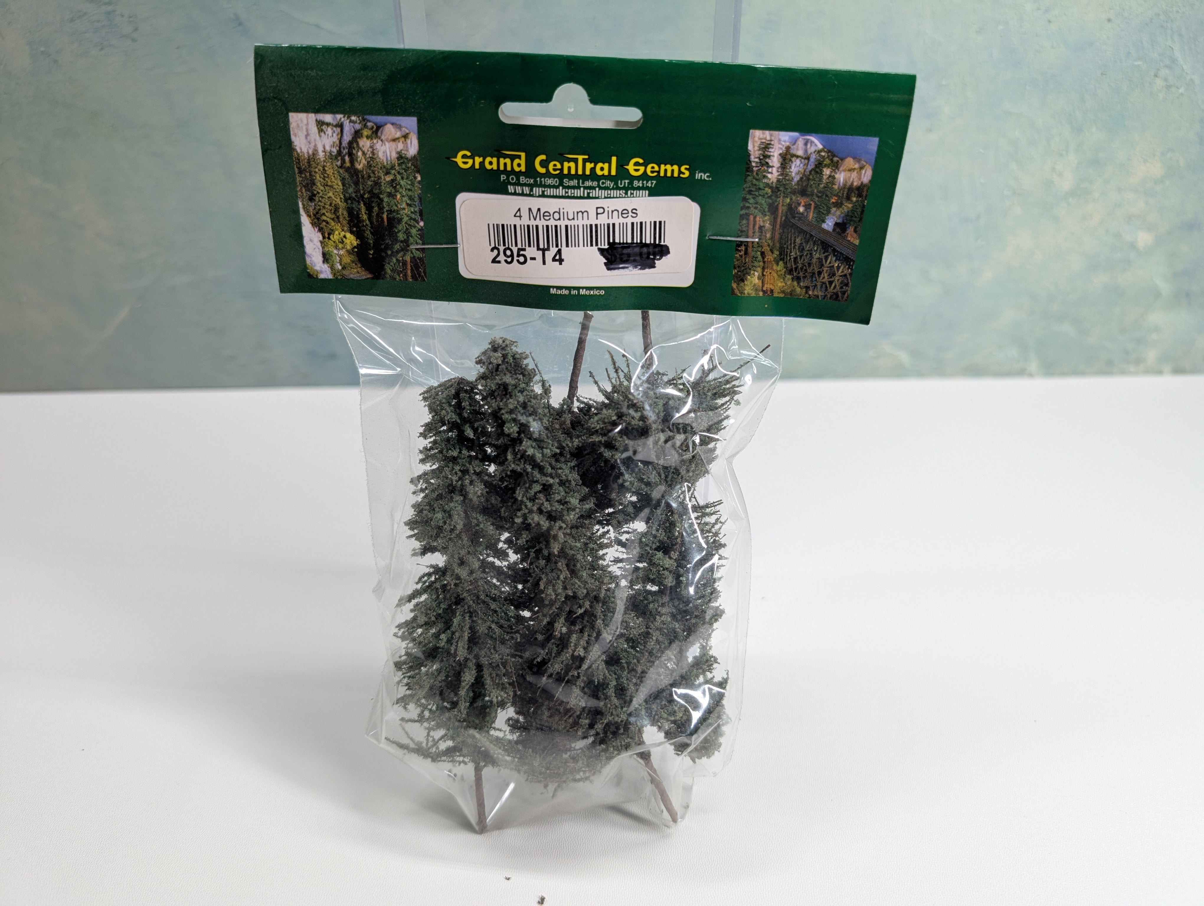 Grand Central Gems 295-T4 Multi Scale 4 Medium Pine Trees