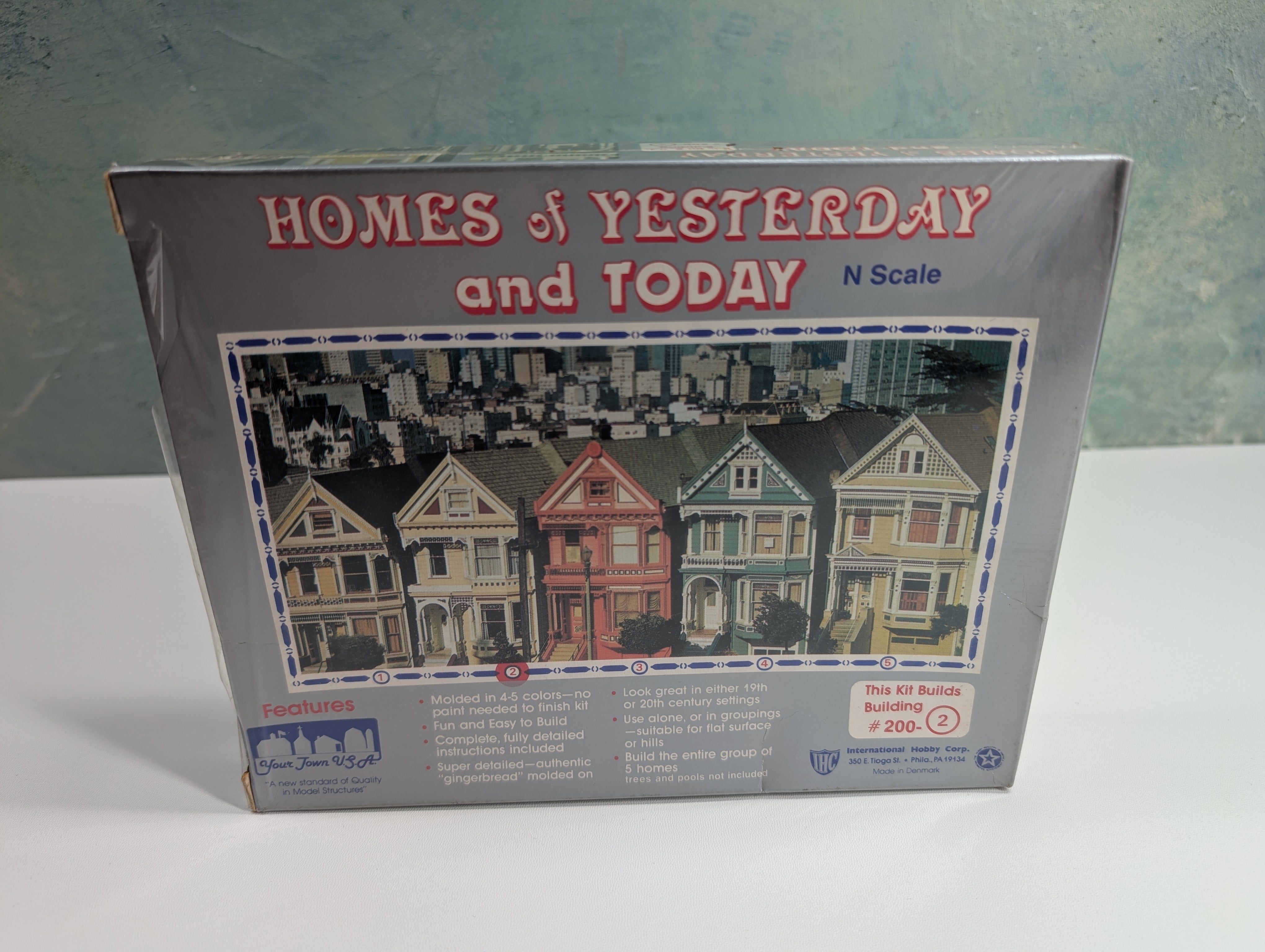 IHC 200-2 N Scale Homes of Yesterday & Today Row Home KIT