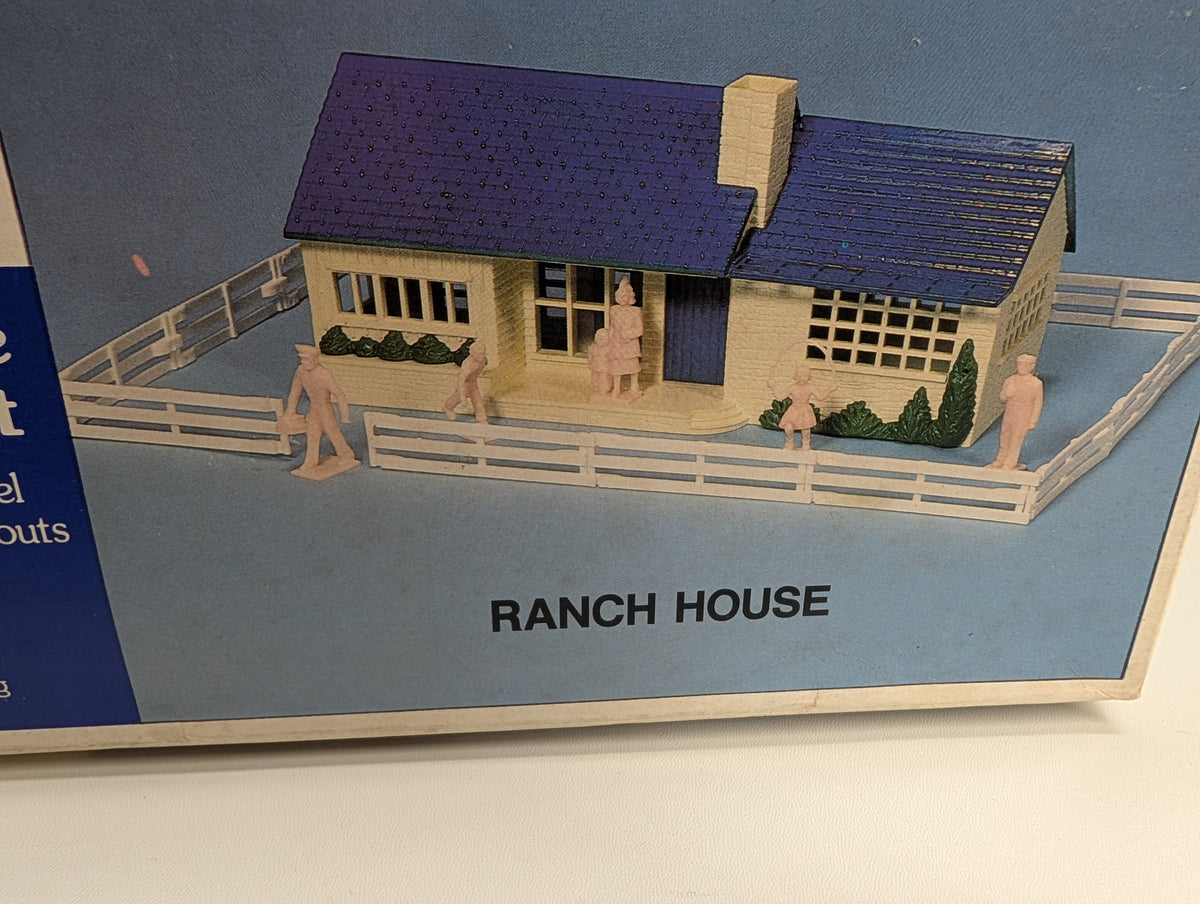 Clean Ranch House Kit K-Line K-4120 O Ranch House KIT