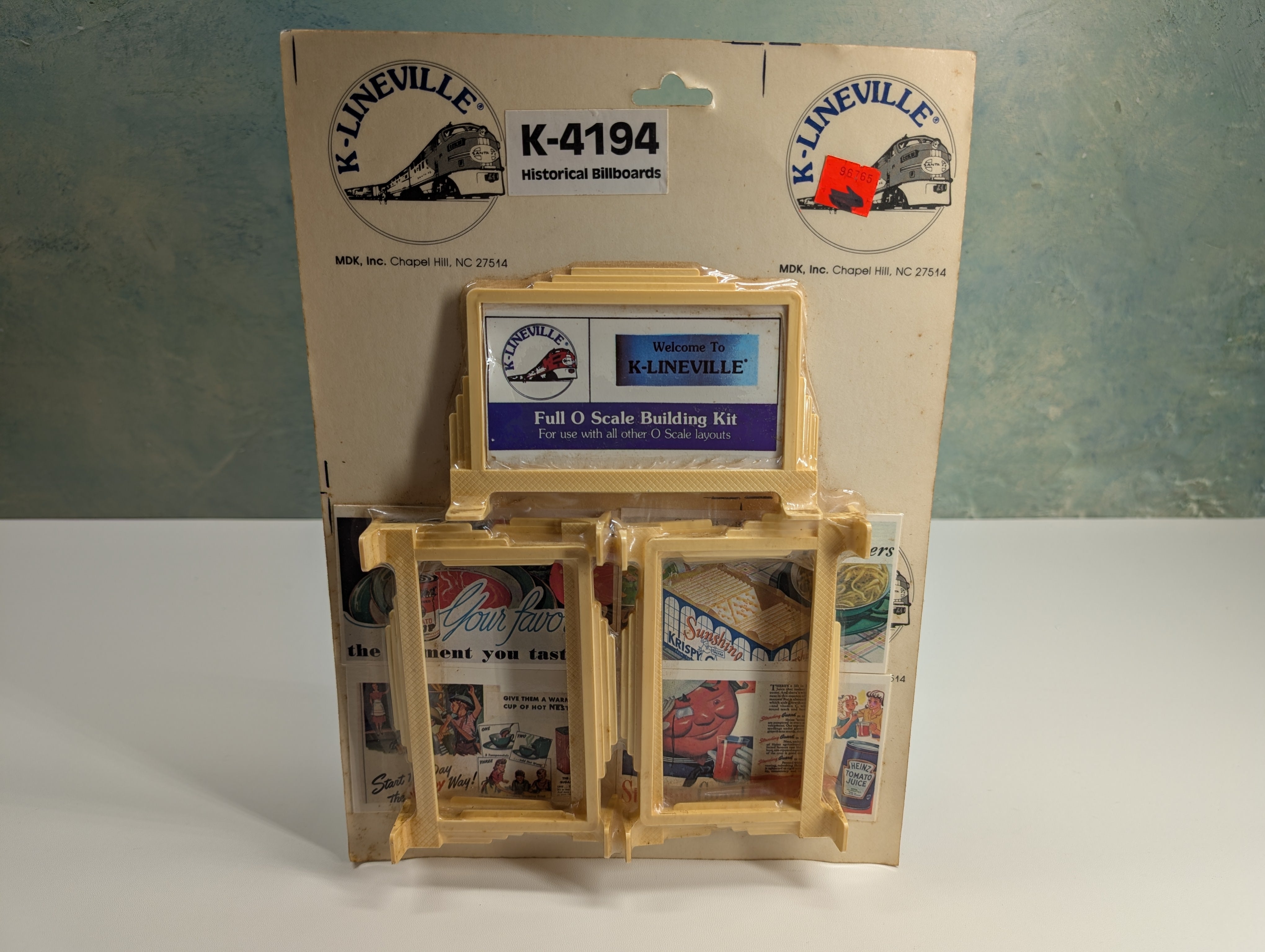 K-Line K-4194 O Historical Billboards (3 pcs)