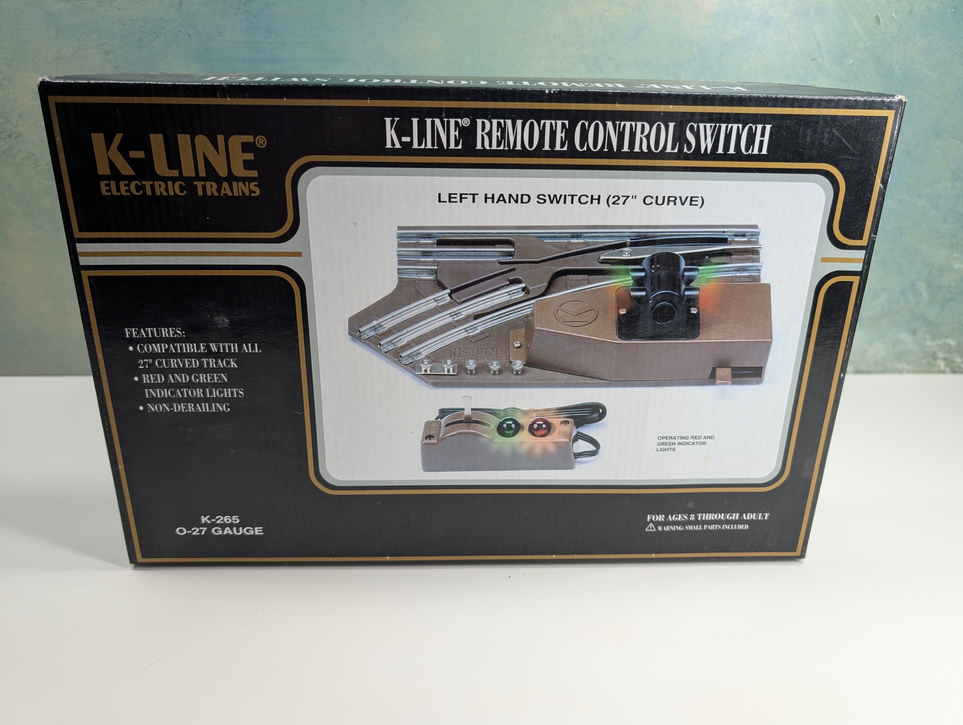 K-Line K-265 O LH Remote Control Switch (27" Curve)