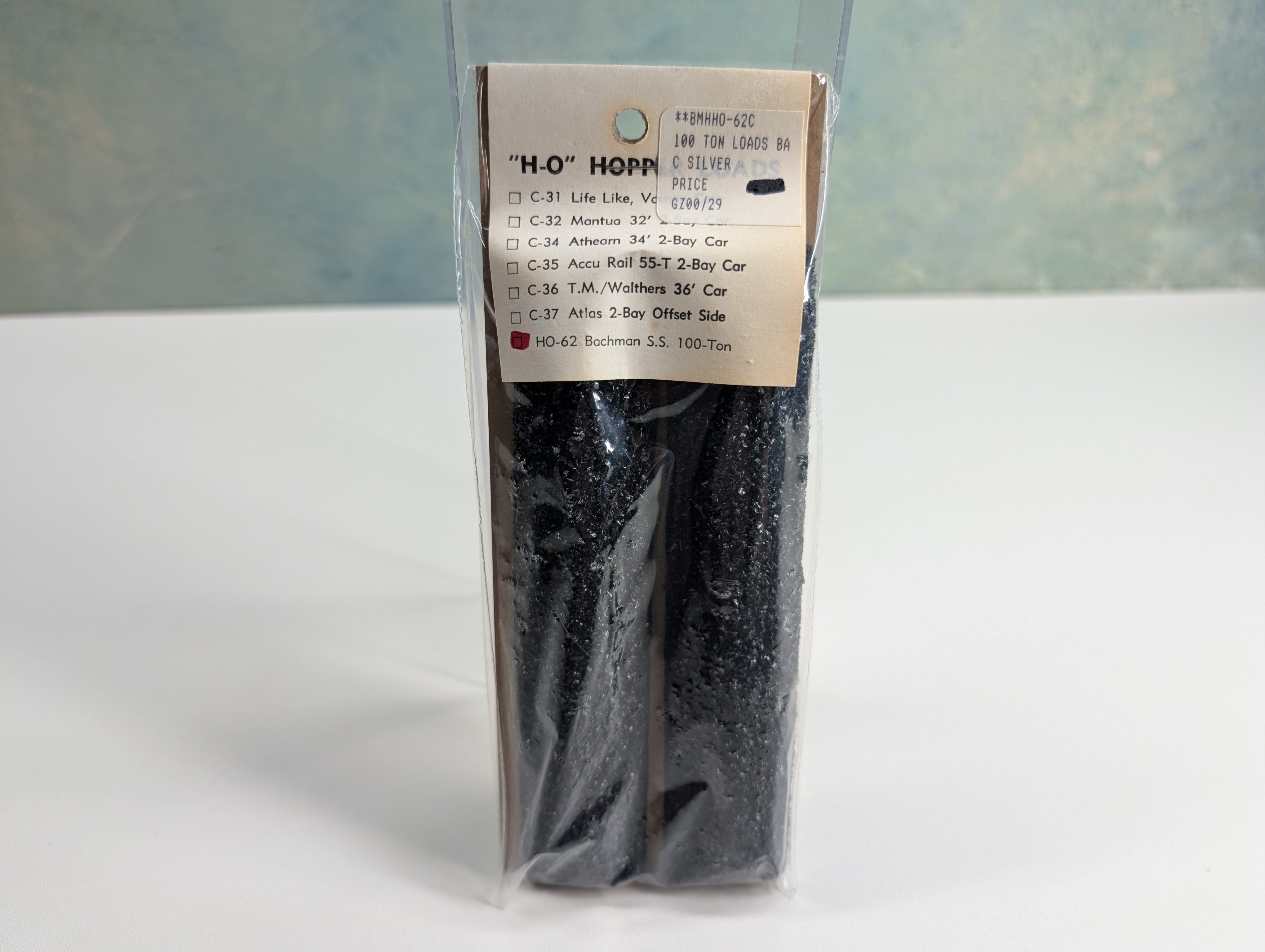 Blue Mountain Hobbies C-HO-62 HO Scale Bachmann SS 100T Hopper Coal Loads (2 pcs)