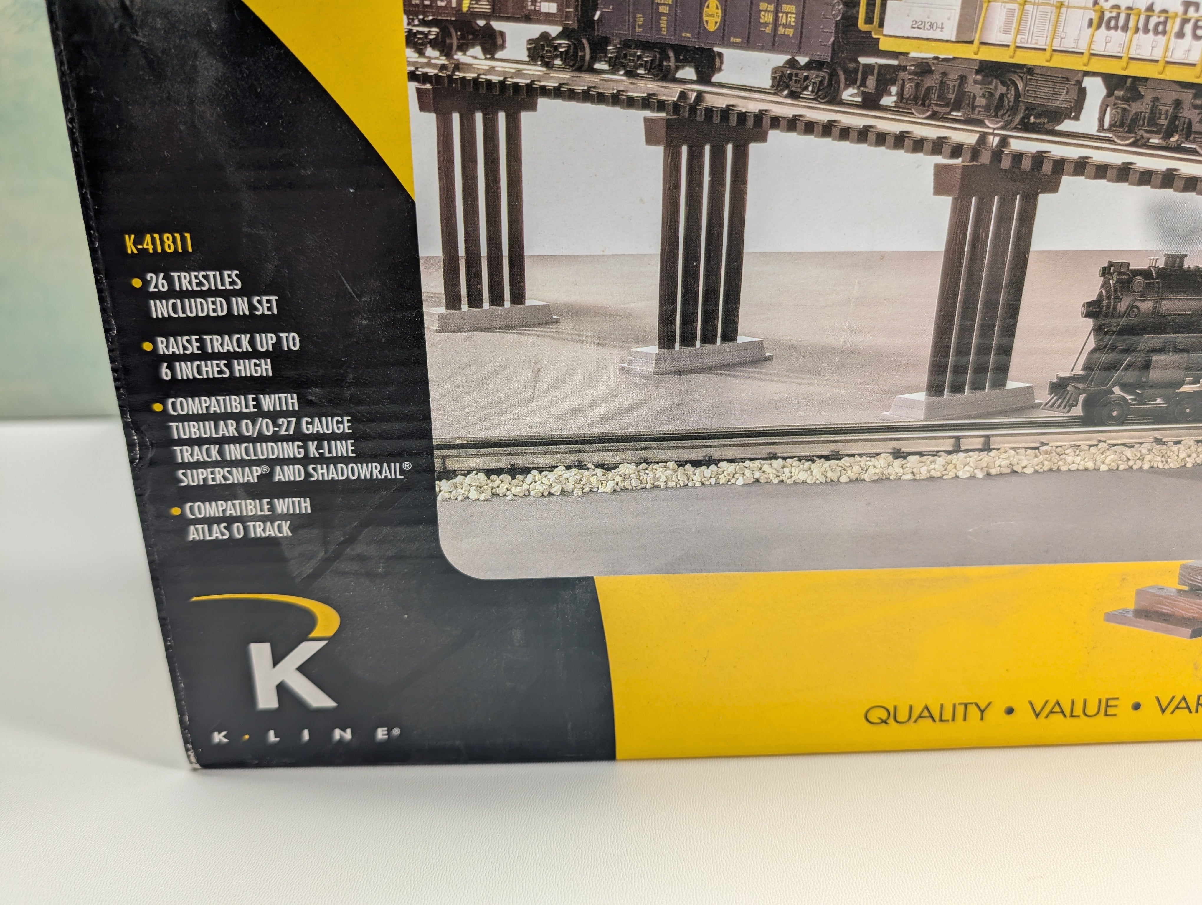 K-Line K-41811 O Graduated Trestle Set (26 pcs)