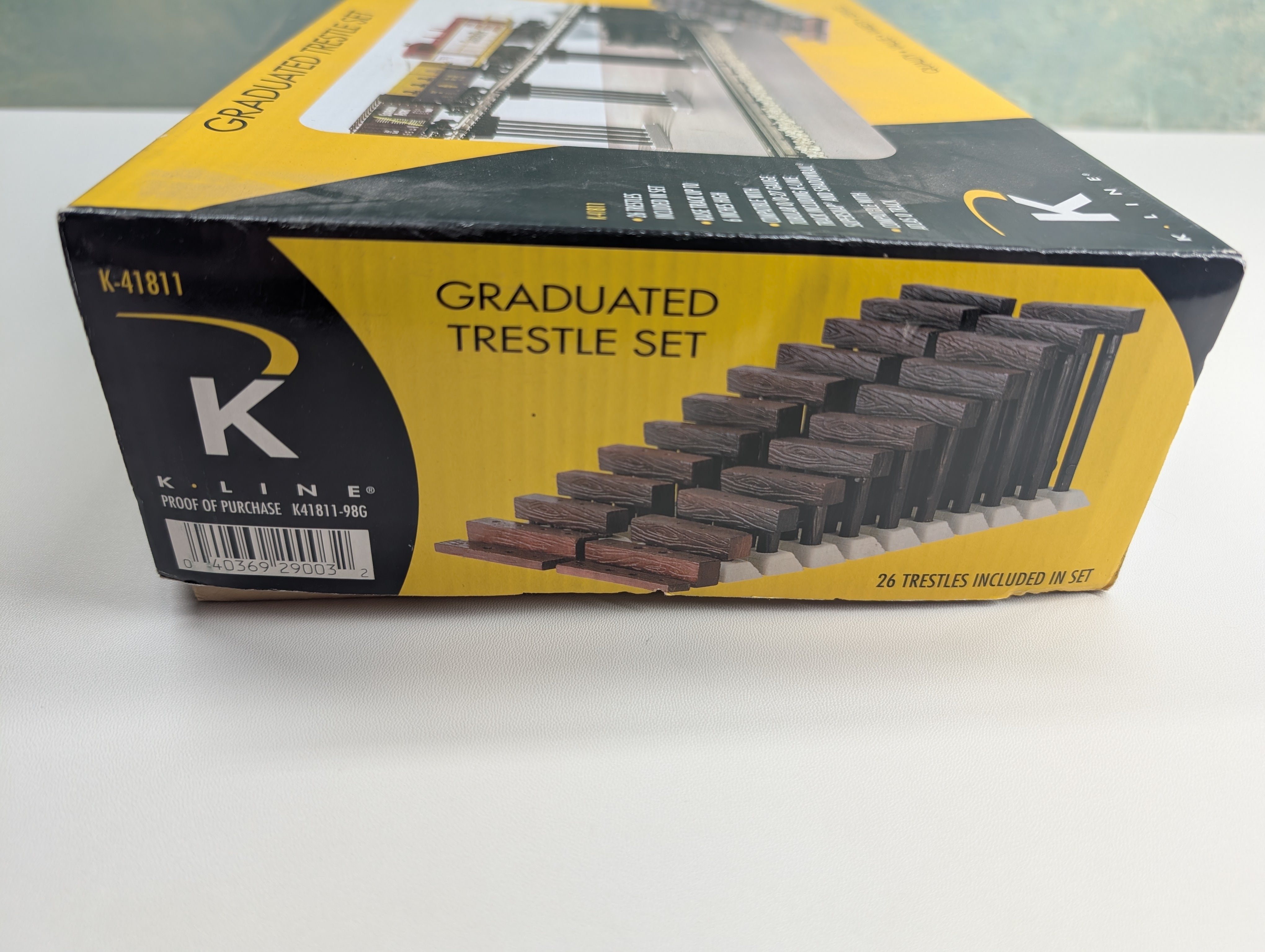 K-Line K-41811 O Graduated Trestle Set (26 pcs)