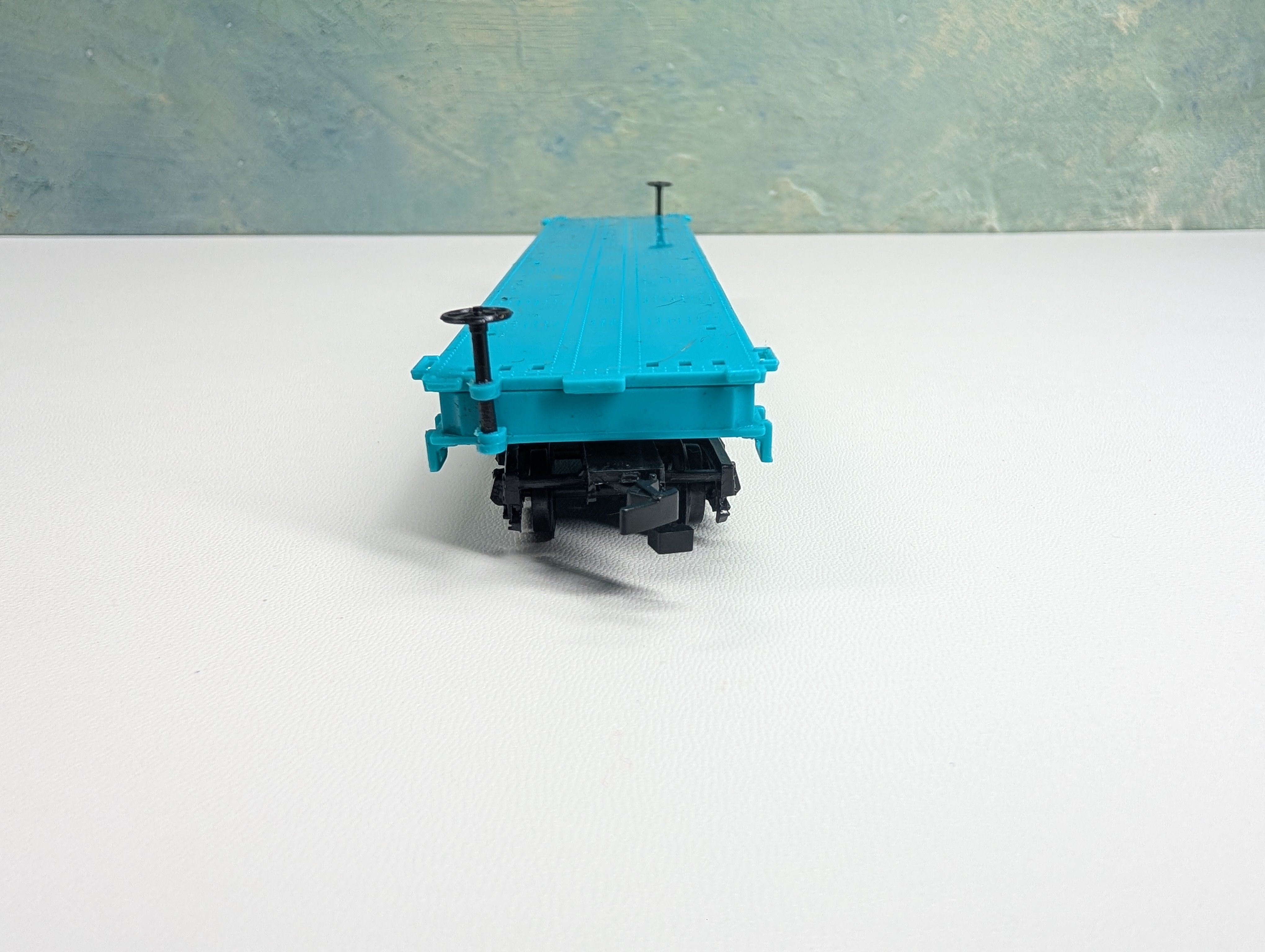 USED Bachmann HO Scale Flat Car w/ Lumber Load Great Northern GN #42764