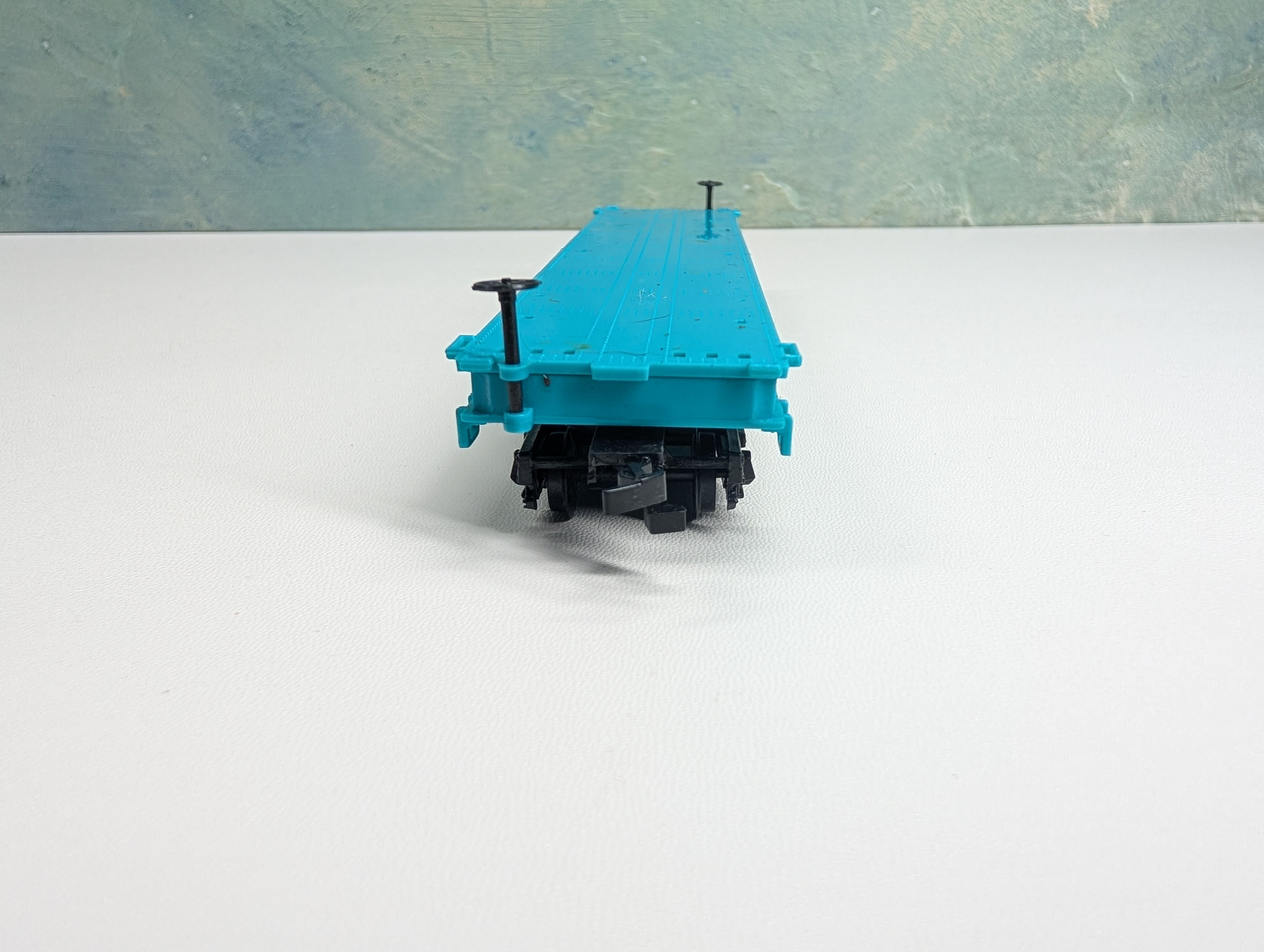 USED Bachmann HO Scale Flat Car w/ Lumber Load Great Northern GN #42764