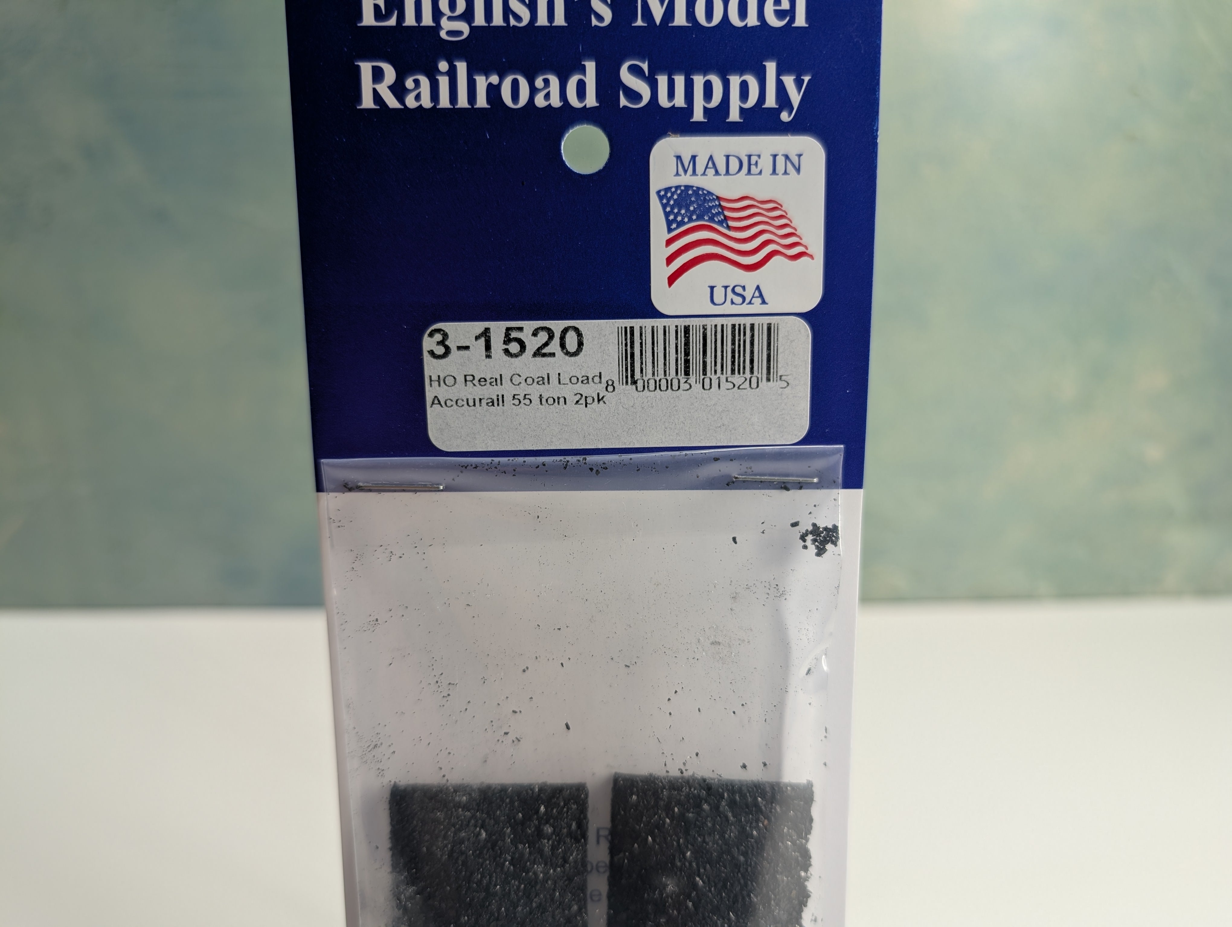 Bowser 31520 HO Scale English Coal Load for Accurail 55T Hopper (2 pcs)