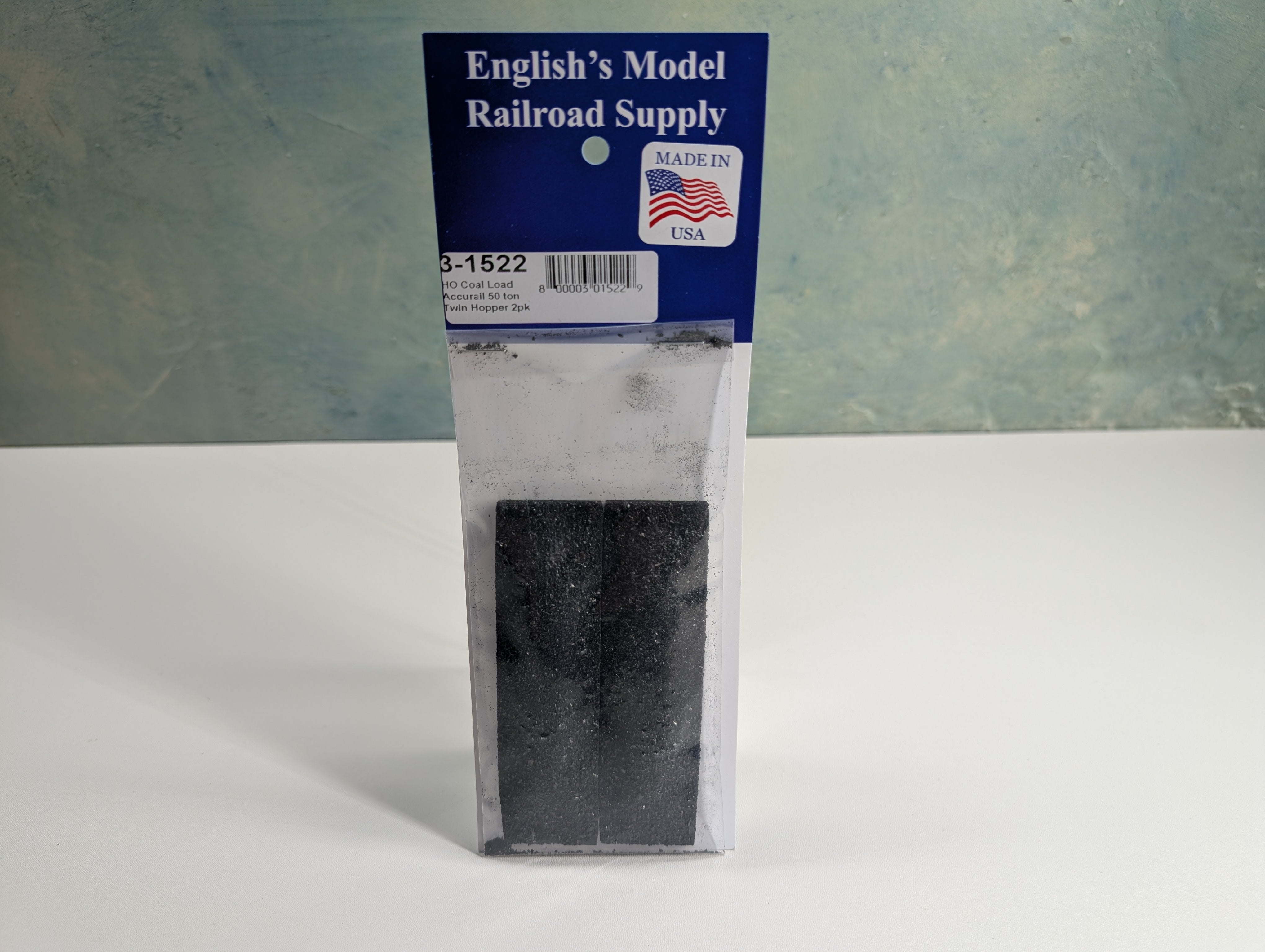 Bowser 31522 HO Scale English Coal Load for Accurail 50T Offset Twin Hopper (2 pcs)