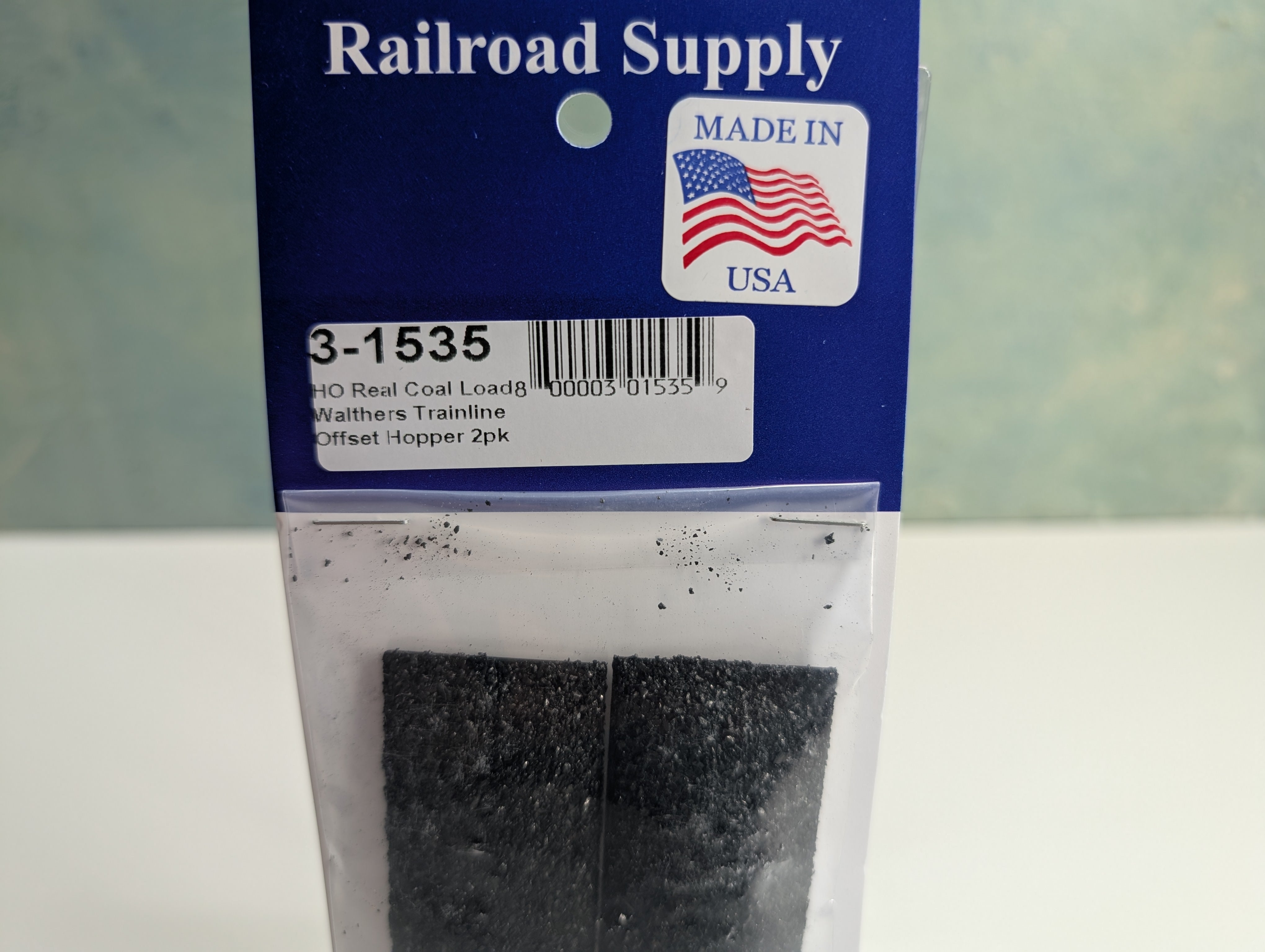 Bowser 31535 HO Scale English Coal Load for Walthers Trainline Offset Hopper (2 pcs)