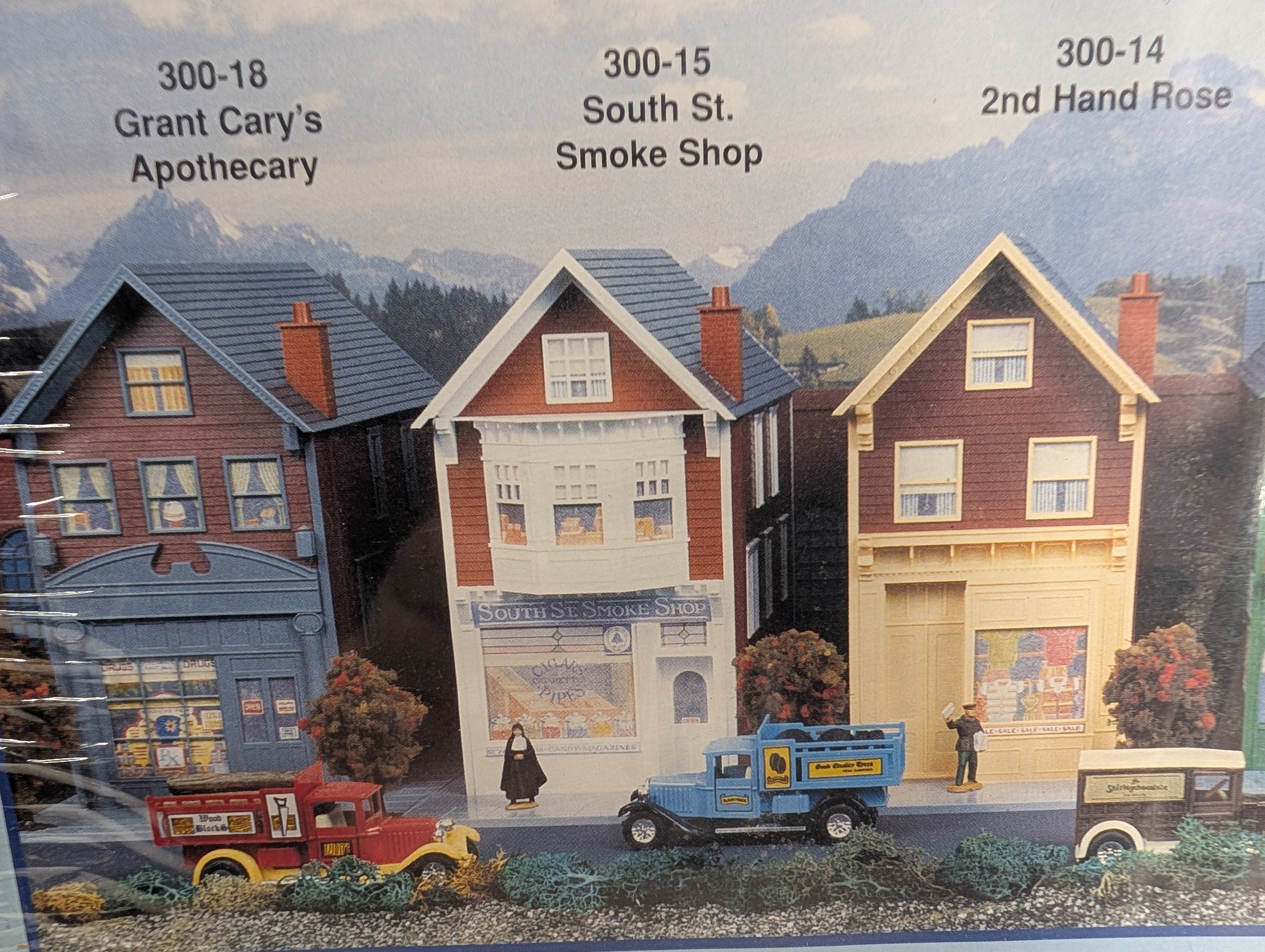 IHC 300-15 O Homes of Yesterday and Today Row Home South St Smoke Shop KIT