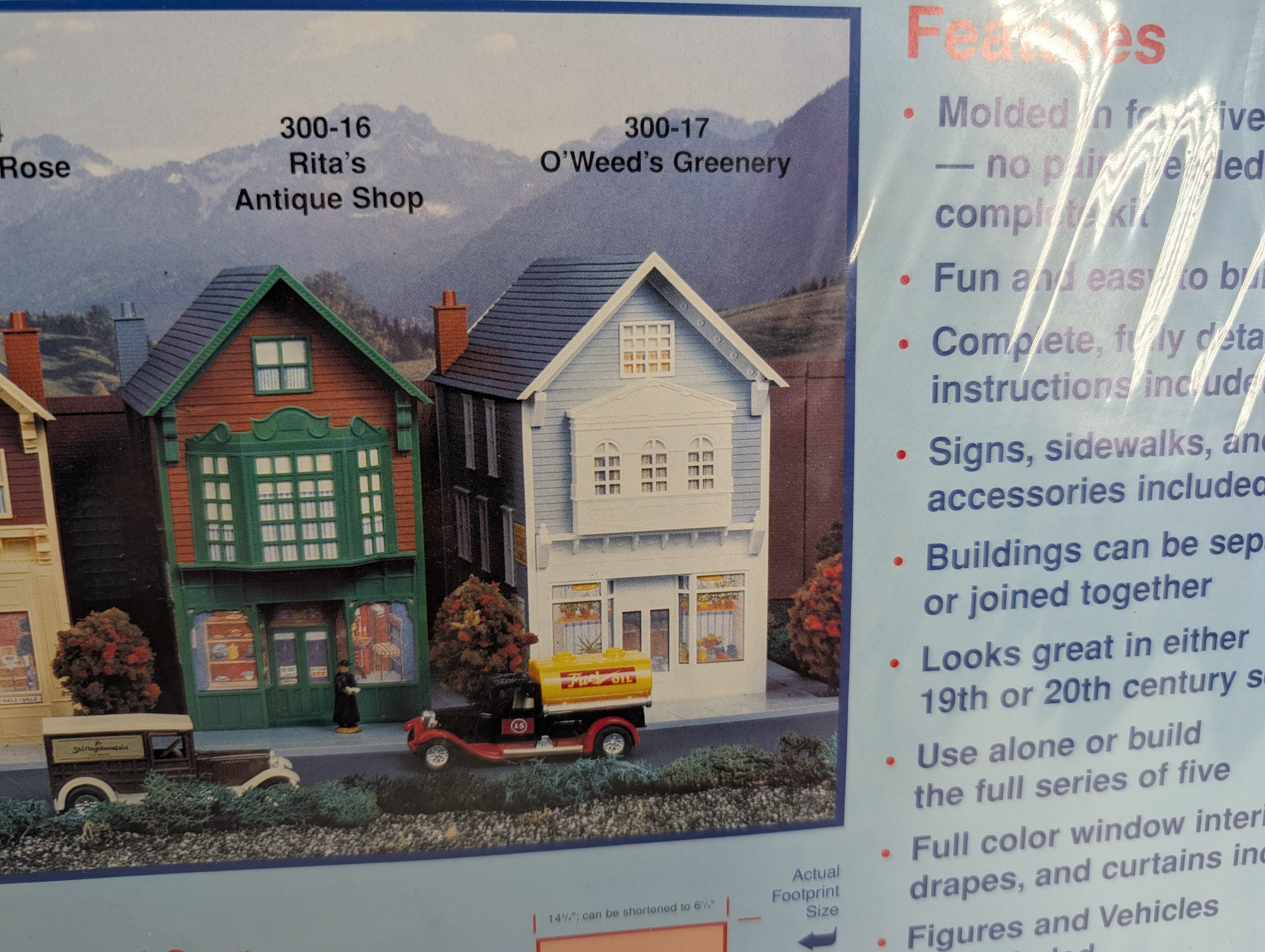 IHC 300-17 O Homes of Yesterday and Today Row Home O'Weed's Greenery KIT