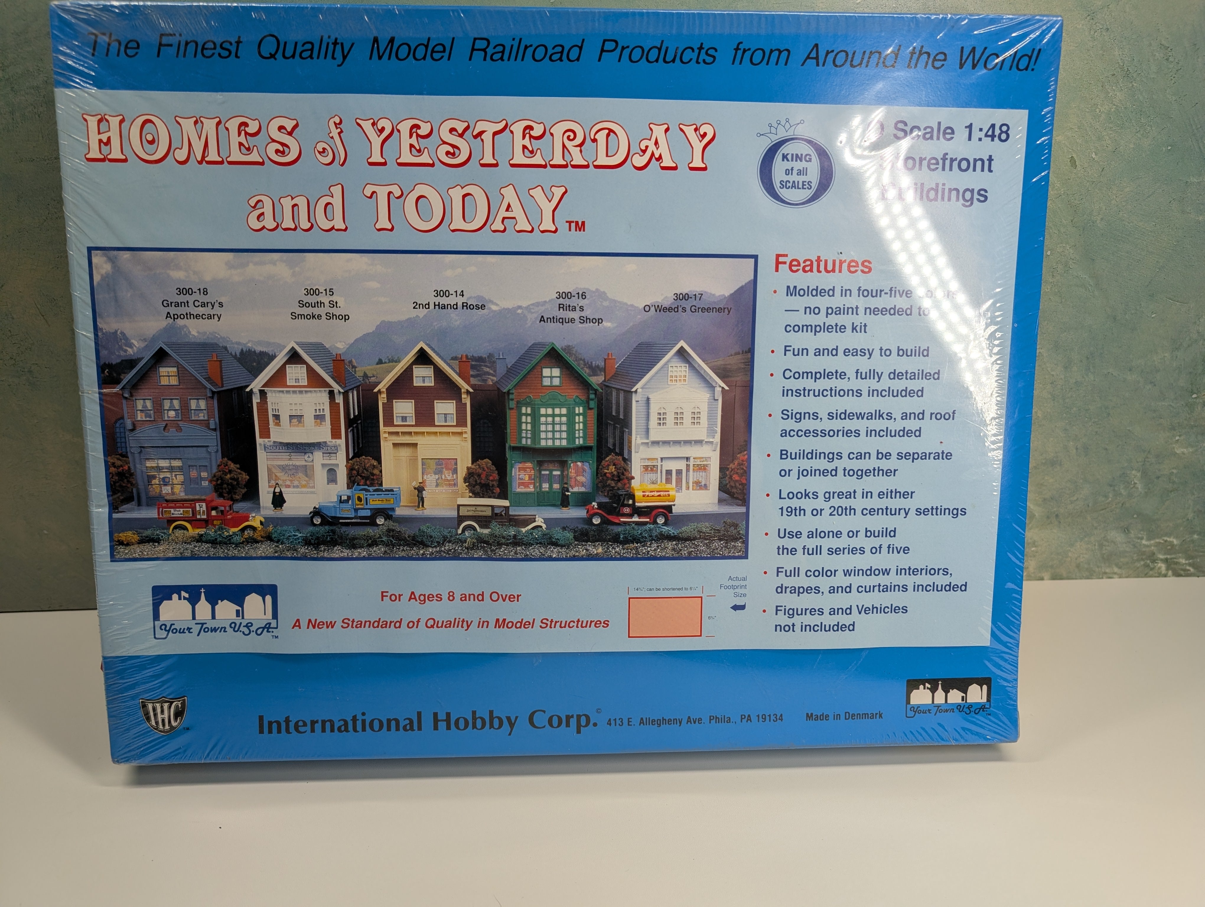 IHC 300-18 O Homes of Yesterday and Today Row Home Grant Cary's Apothecary KIT