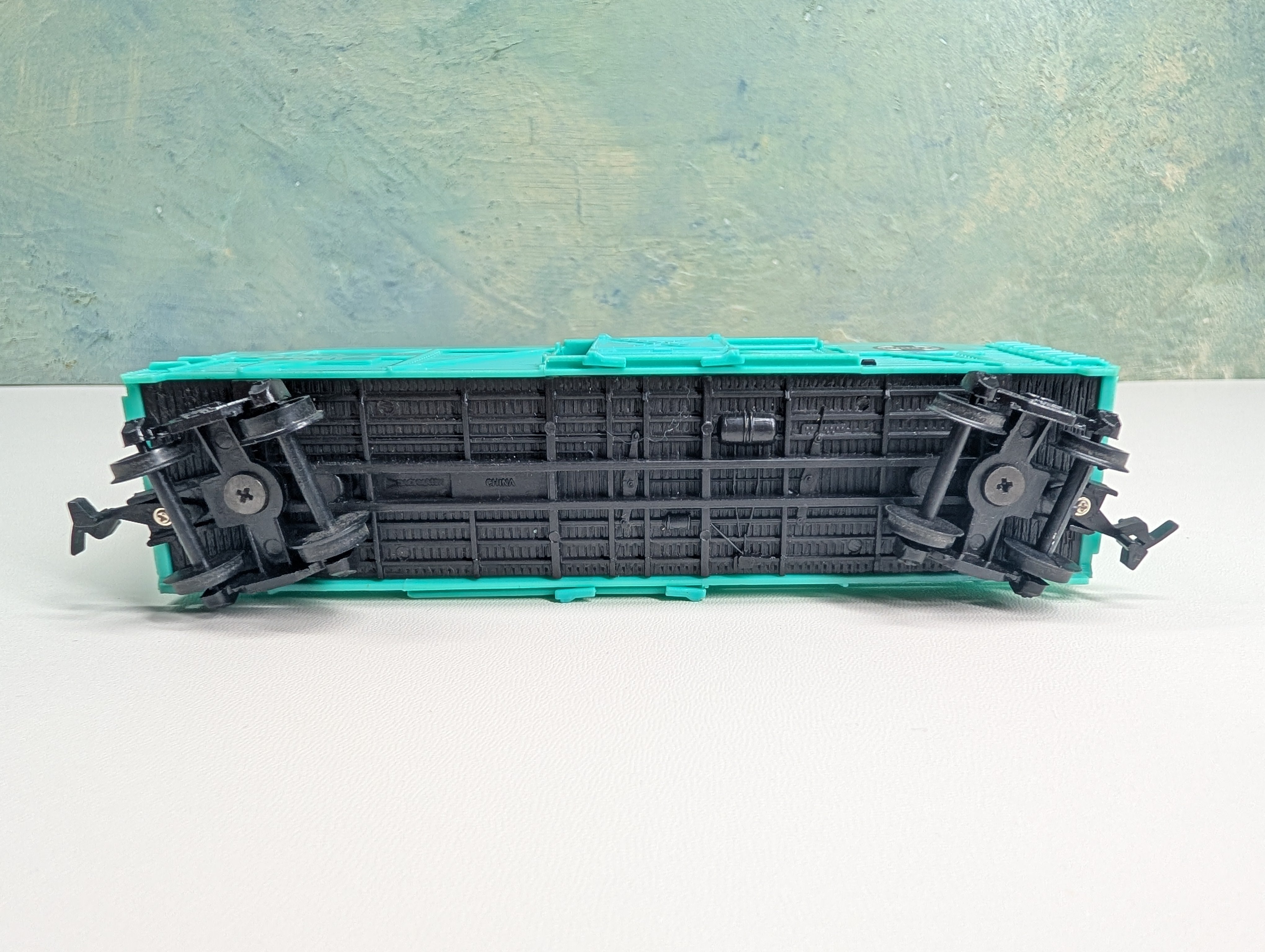 USED Bachmann HO Scale Cattle Stock Car Santa Fe ATSF #94135