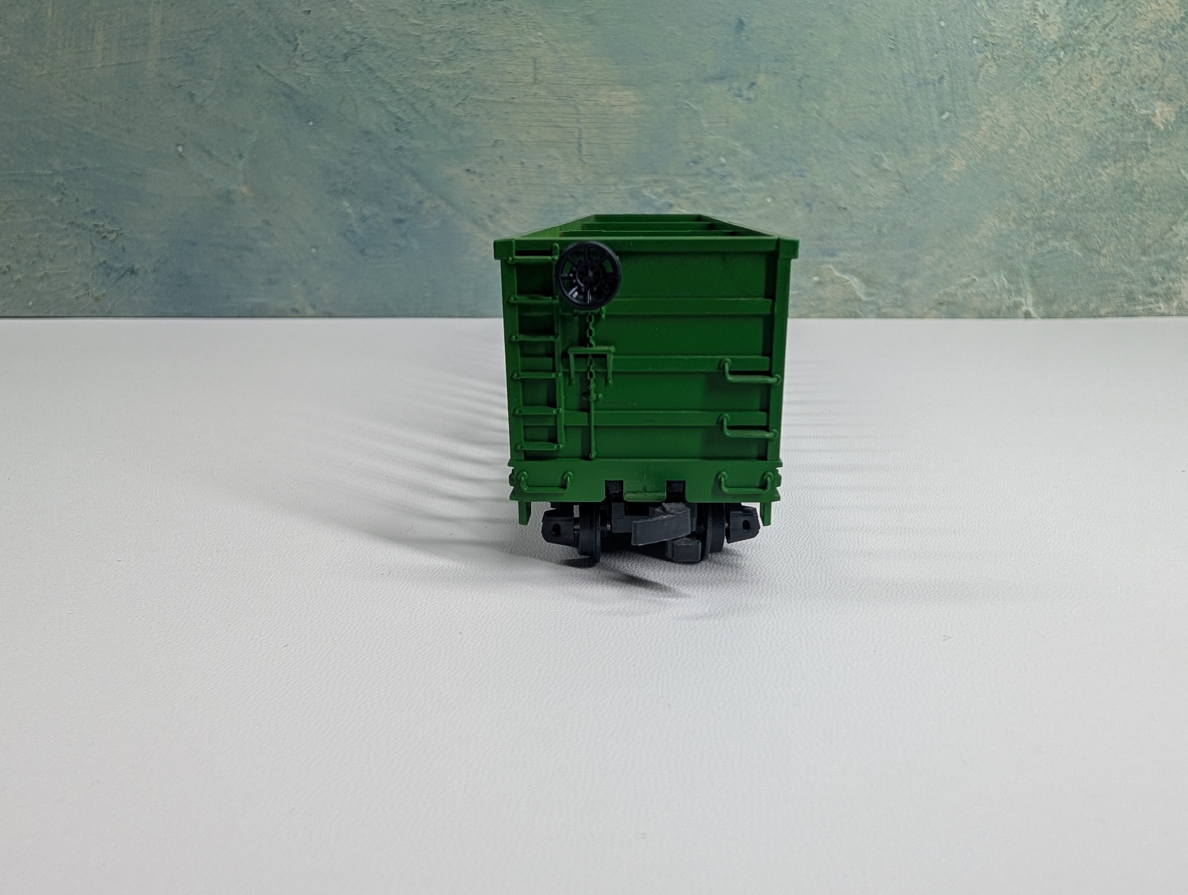 USED Roco HO Scale Pulpwood Rack Car Burlington Northern BN #50855