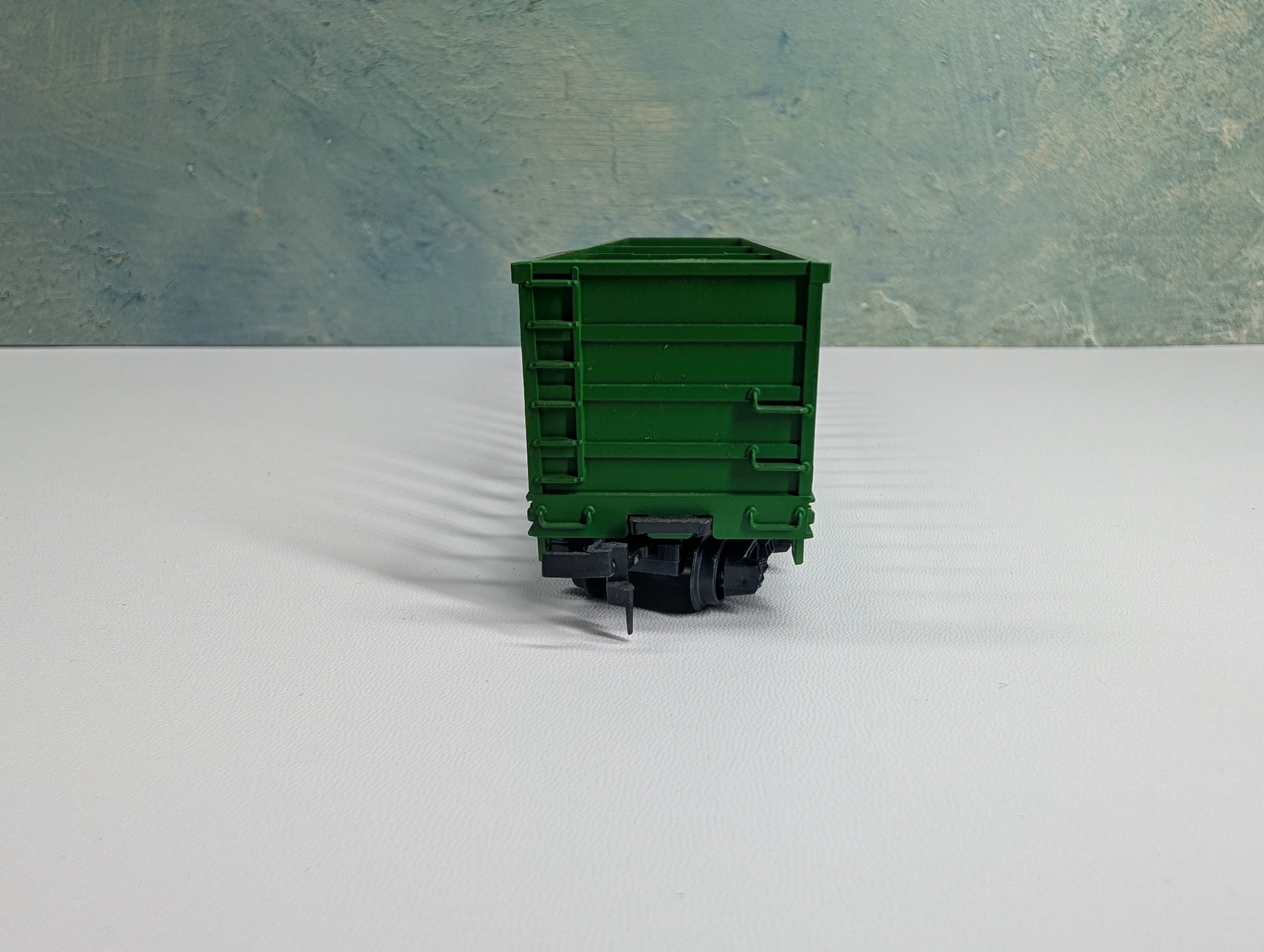 USED Roco HO Scale Pulpwood Rack Car Burlington Northern BN #50855