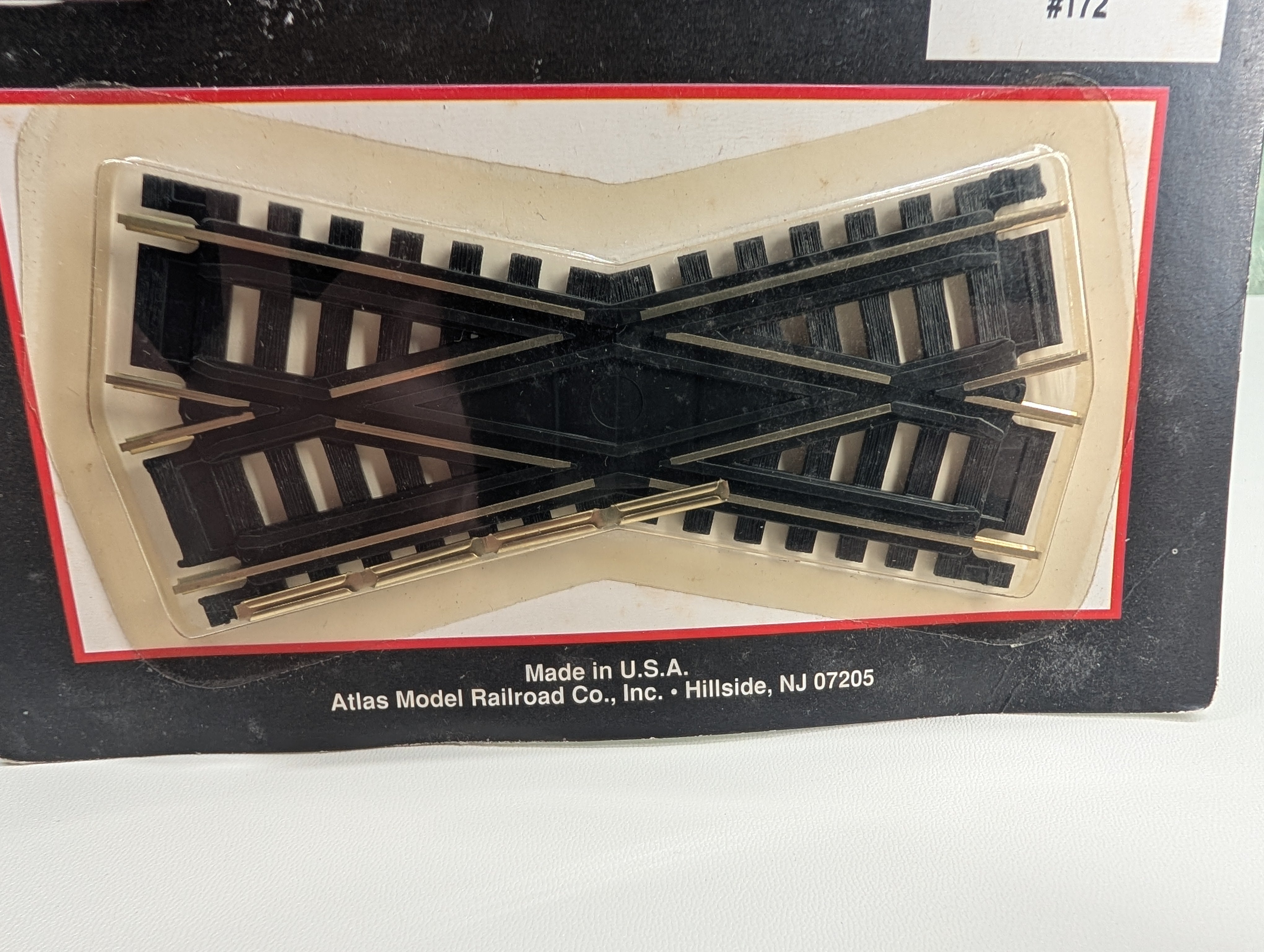 Atlas 173 HO Scale 30 Degree Crossing Nickel Silver Code 100