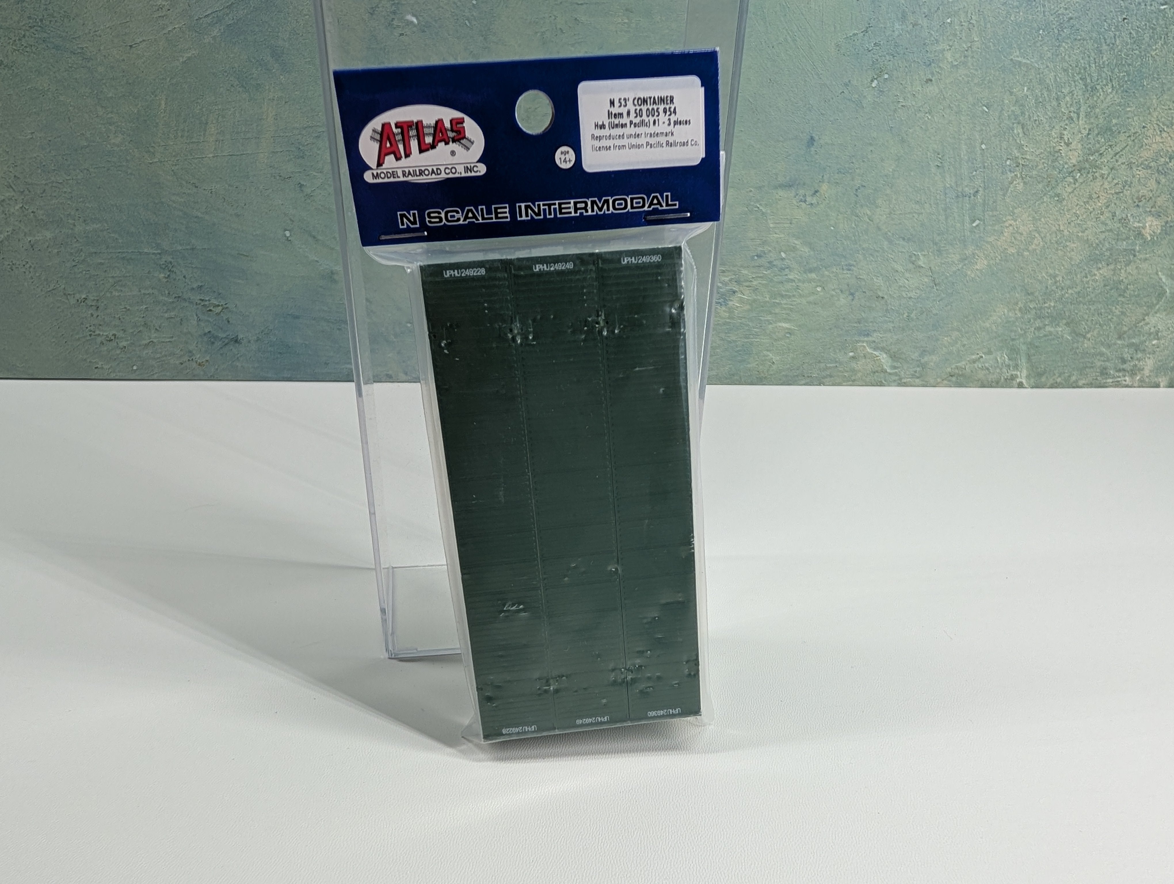 Atlas 50005954 N Scale 53' Container Hubgroup Set #1 (3 pcs)