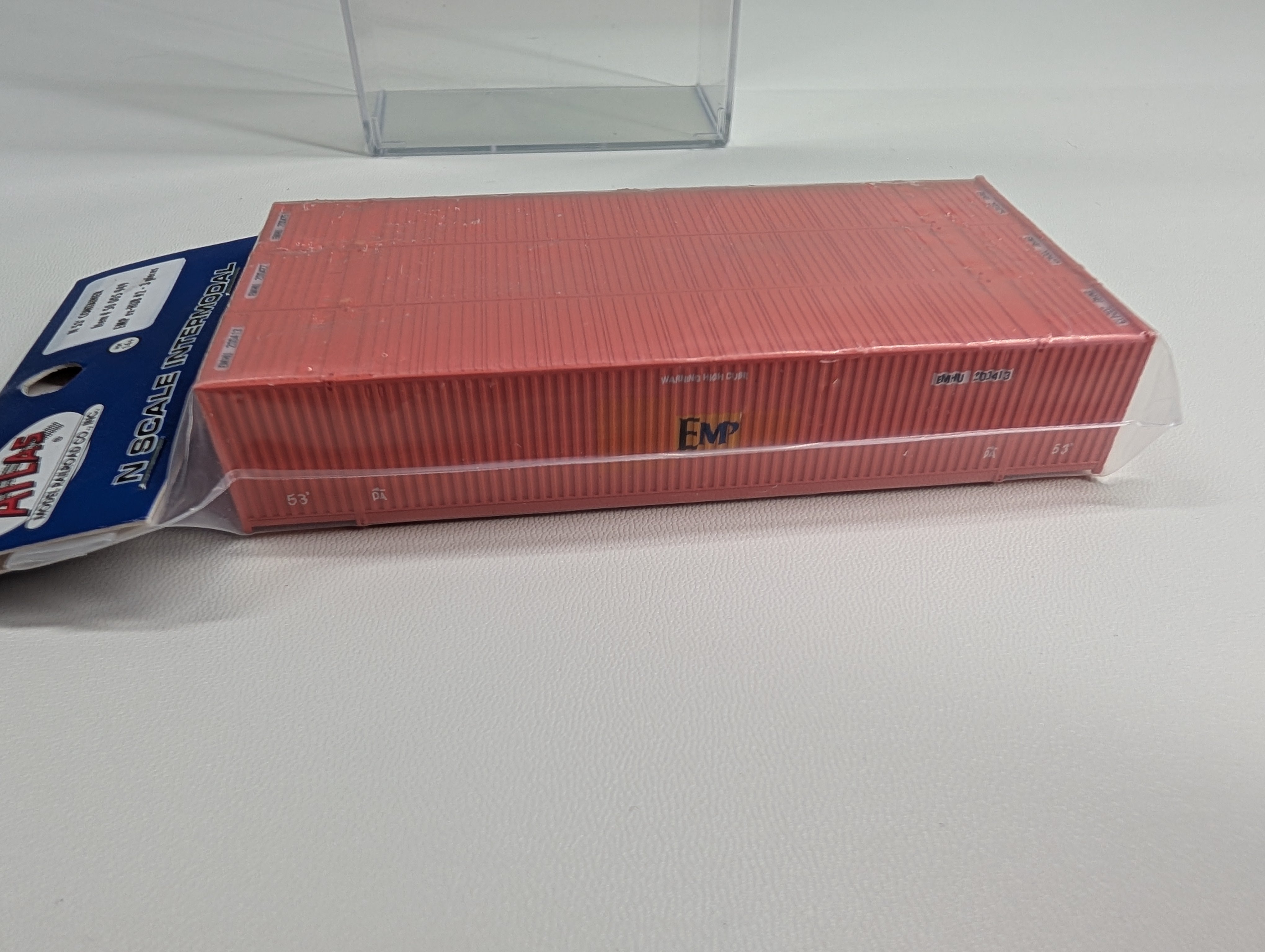 Atlas 50005949 N Scale 53' Container EMP (3 pcs)