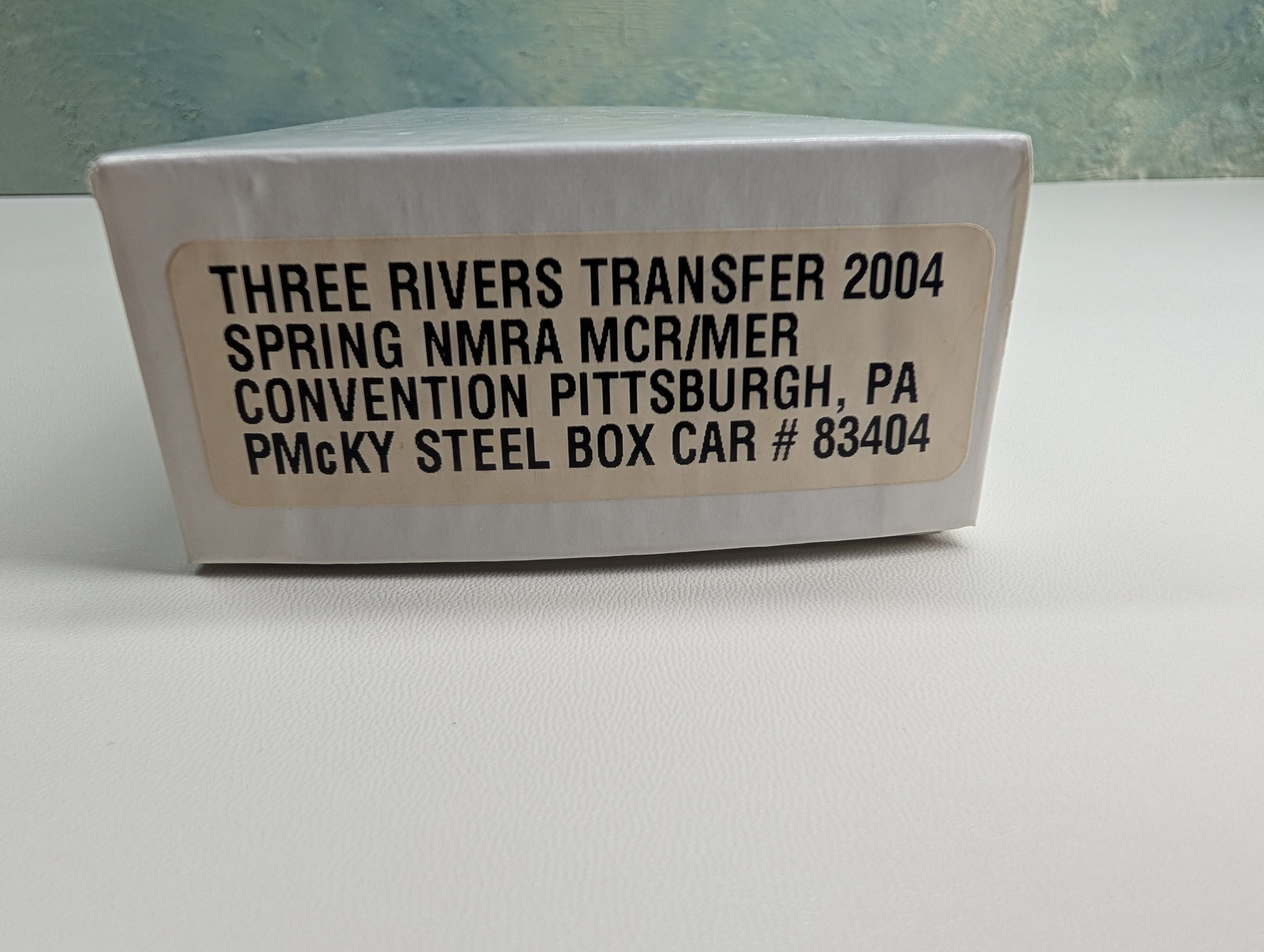 USED Tichy Train Group HO Scale Steel Box Car PMcKY #83404 NMRA Conv Car KIT