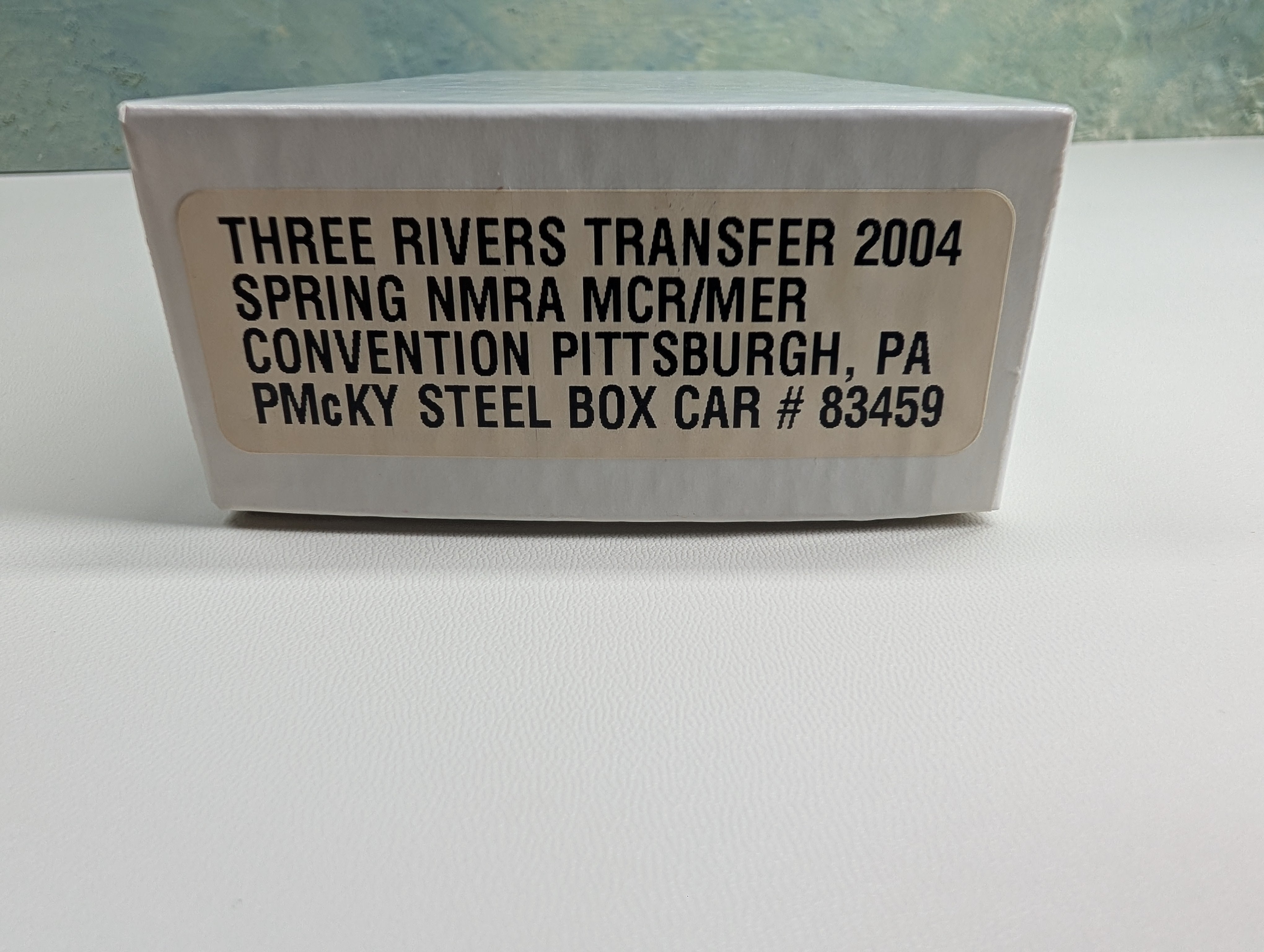 USED Tichy Train Group HO Scale Steel Box Car PMcKY #83459 NMRA Conv Car KIT