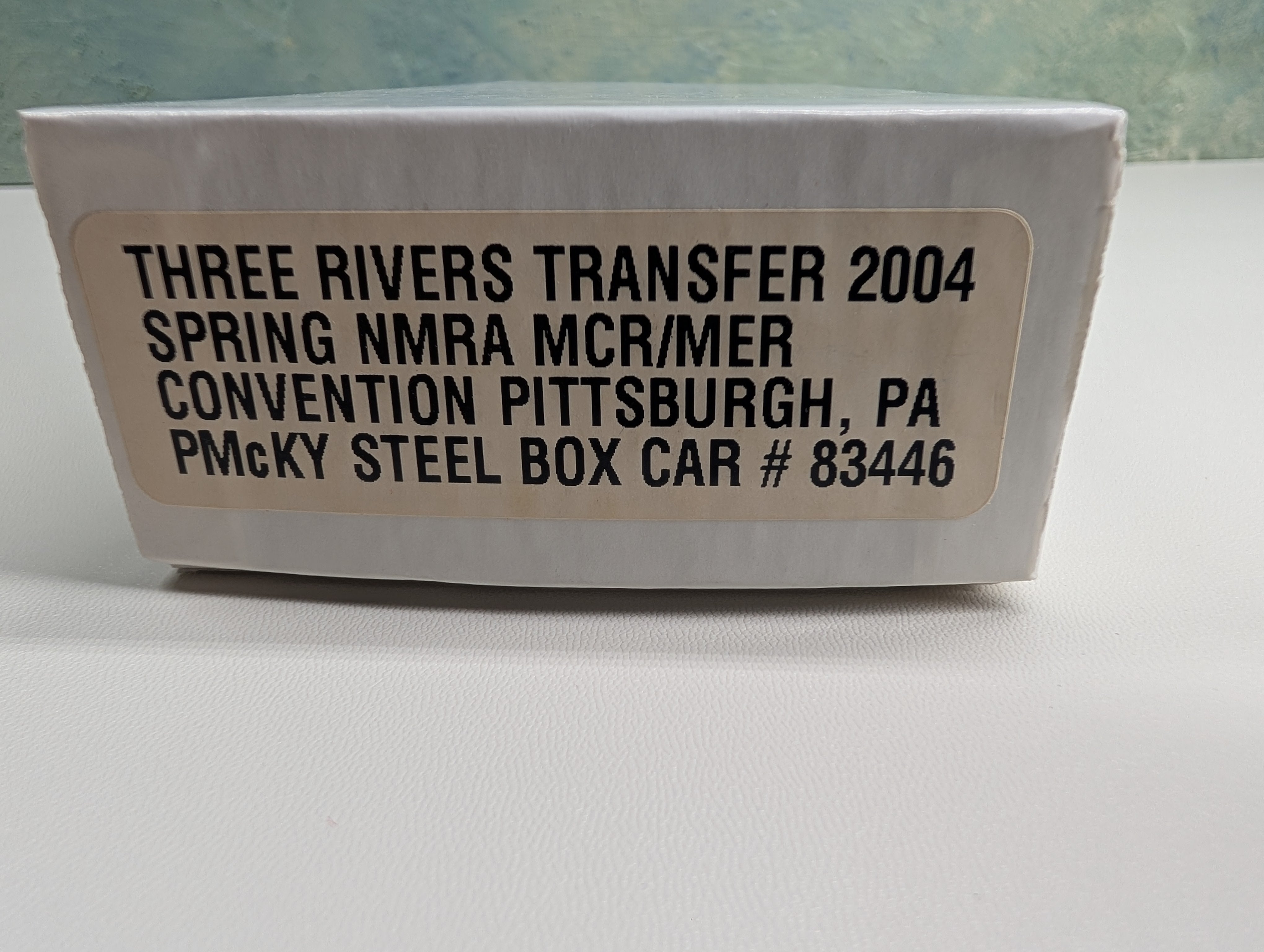 USED Tichy Train Group HO Scale Steel Box Car PMcKY #83446 NMRA Conv Car KIT